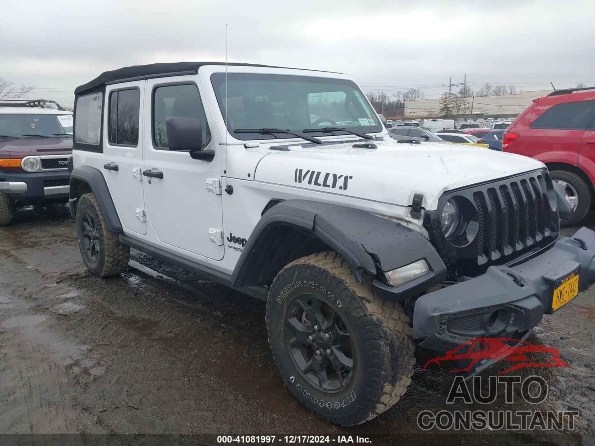 JEEP WRANGLER UNLIMITED 2021 - 1C4HJXDG4MW581974