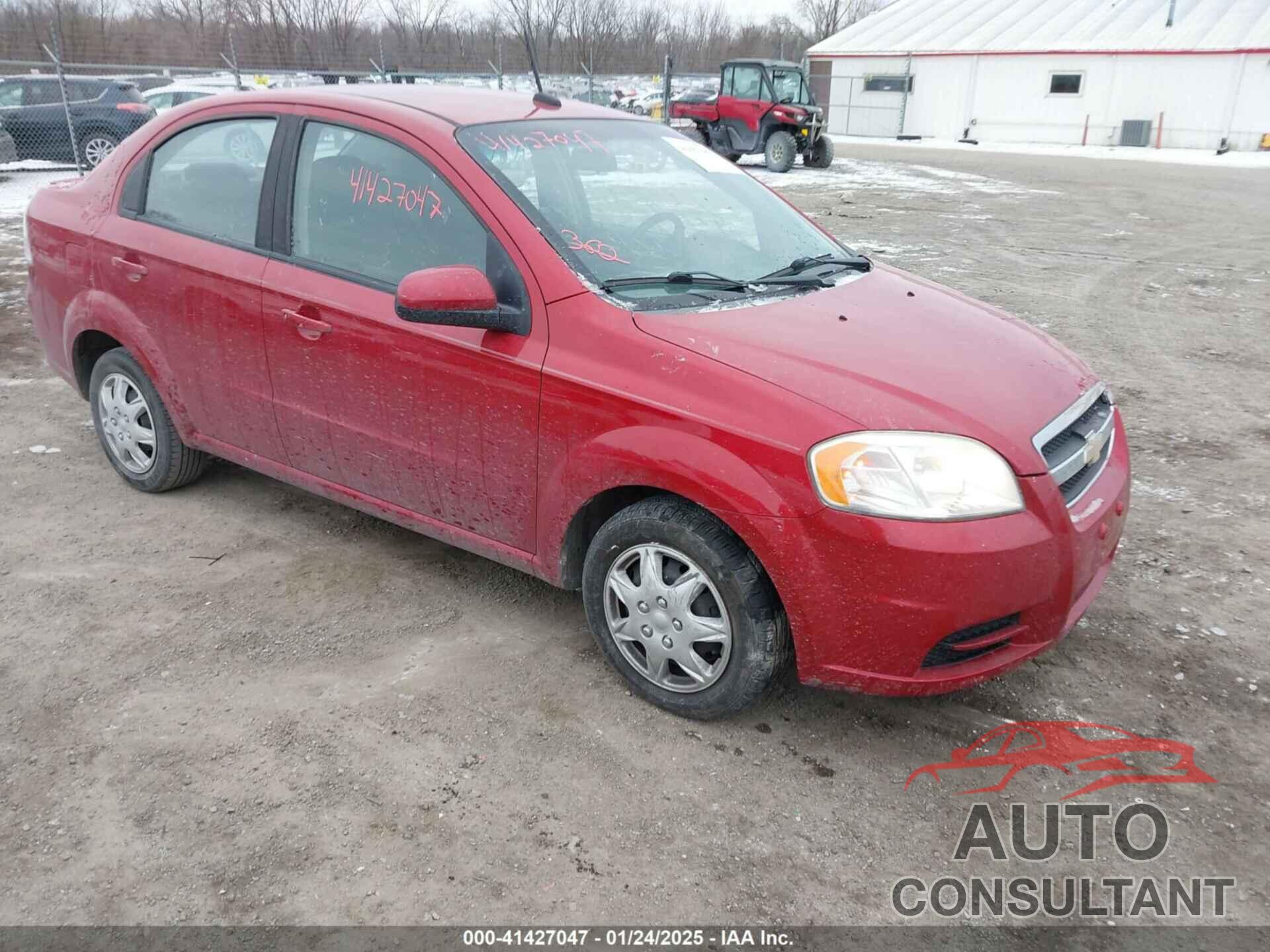 CHEVROLET AVEO 2011 - KL1TD5DE7BB195730