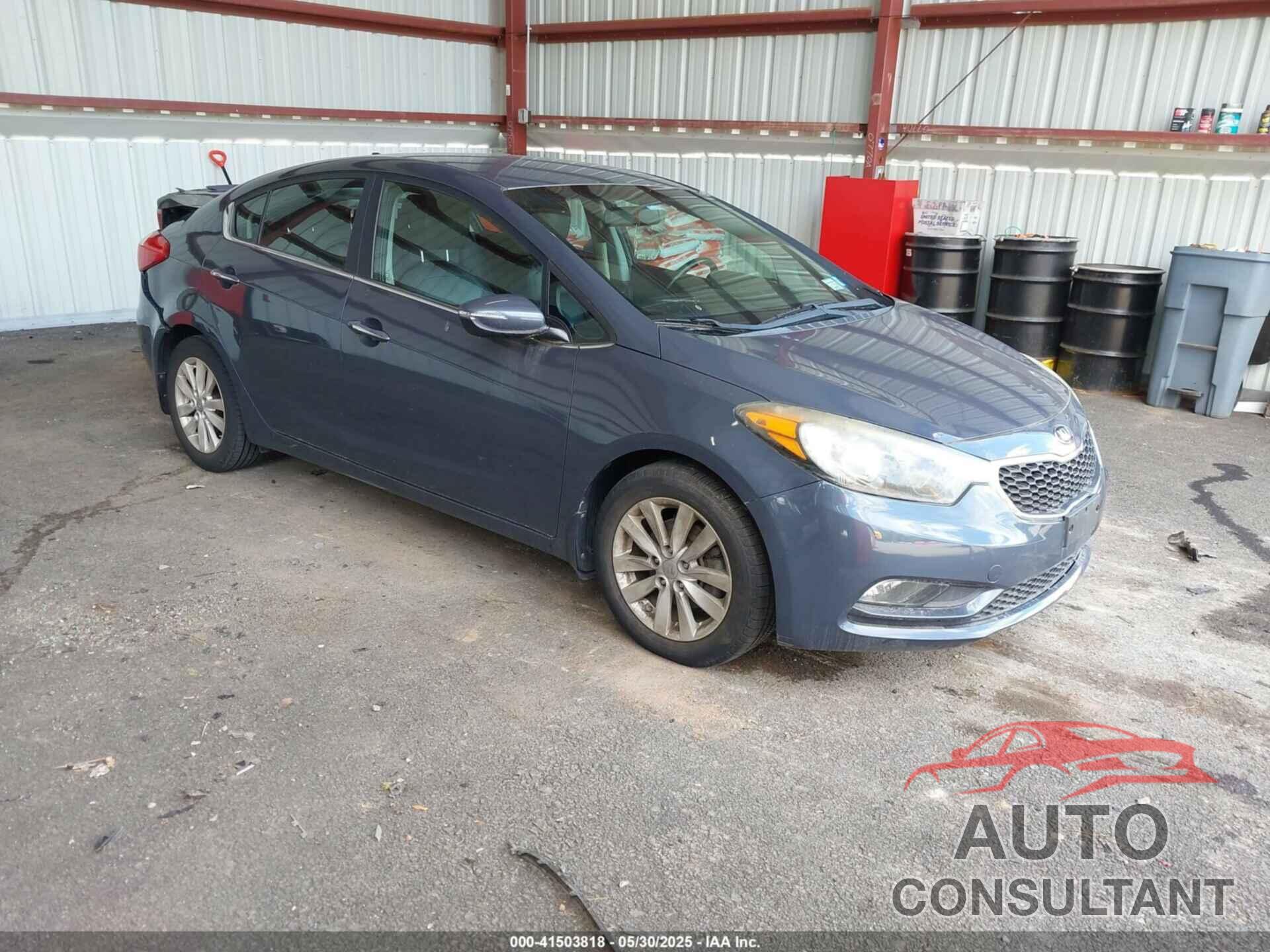 KIA FORTE 2014 - KNAFX4A80E5054309