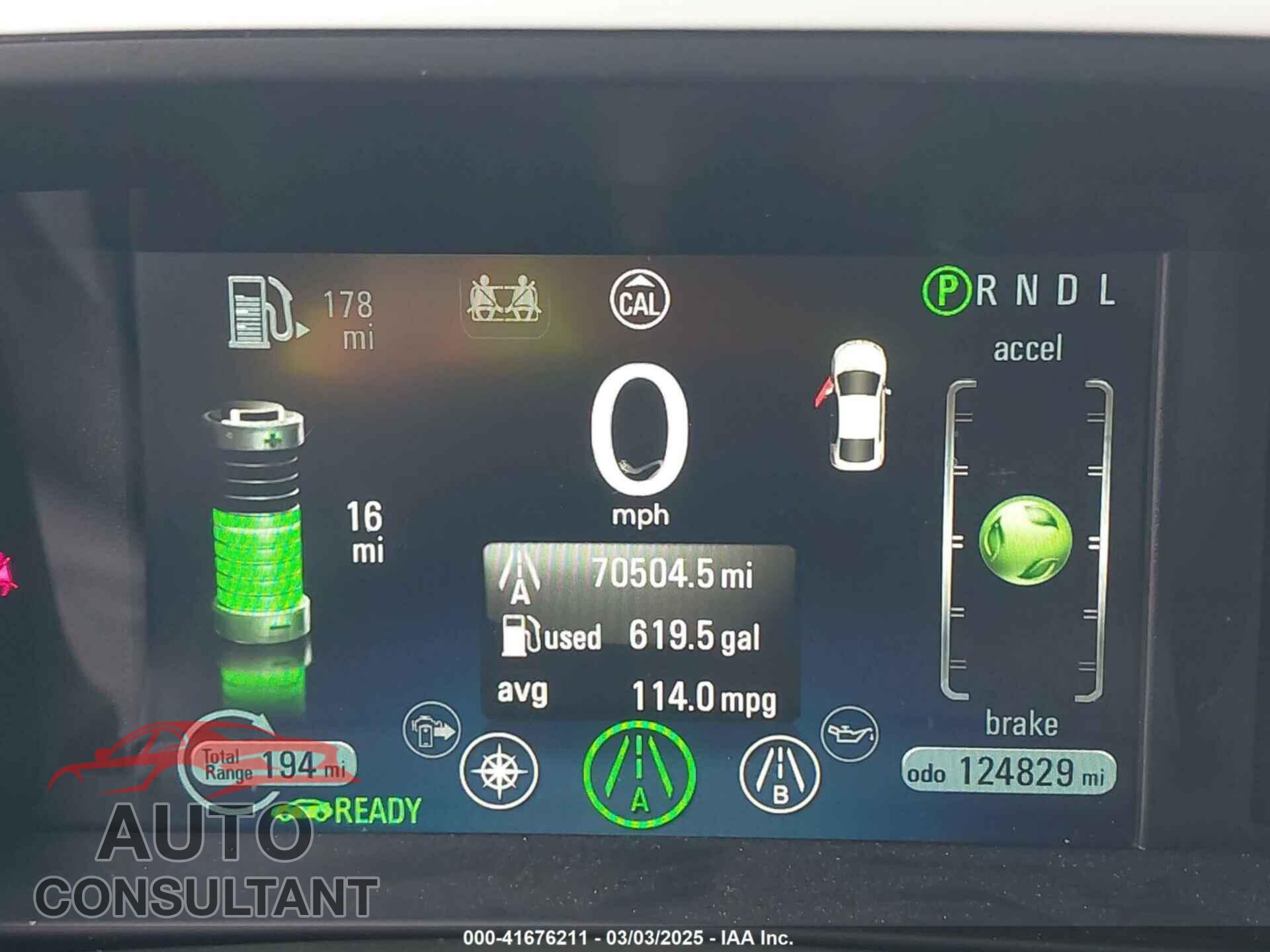 CHEVROLET VOLT 2013 - 1G1RA6E42DU148564