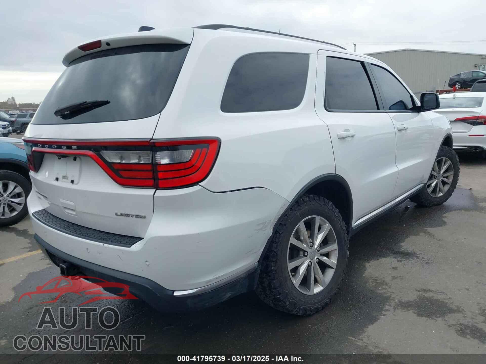 DODGE DURANGO 2015 - 1C4RDJDG0FC114385