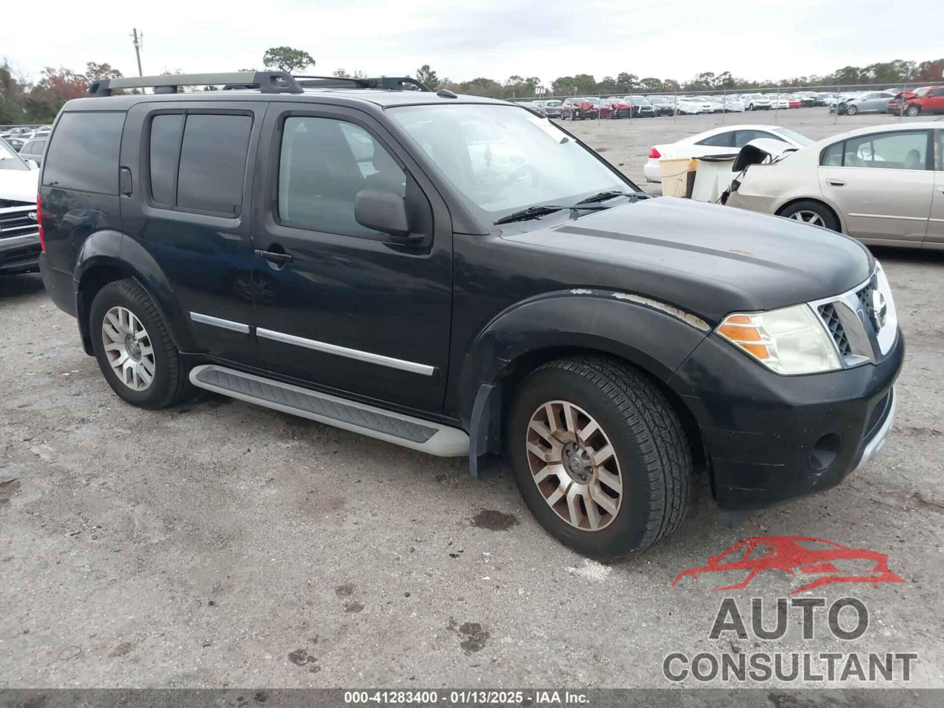 NISSAN PATHFINDER 2011 - 5N1AR1NN2BC623525