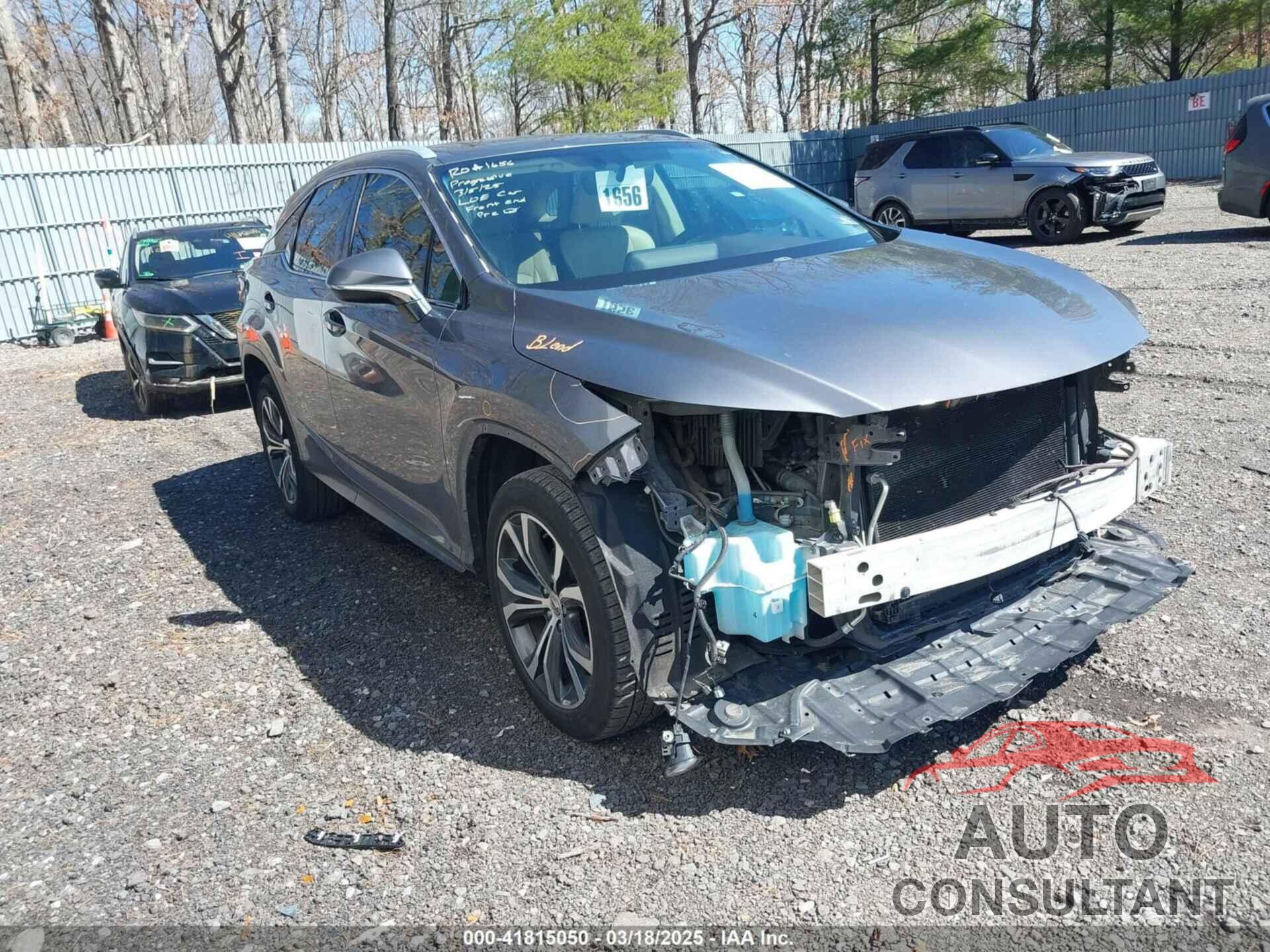 LEXUS RX 350 2016 - 2T2ZZMCA1GC012291