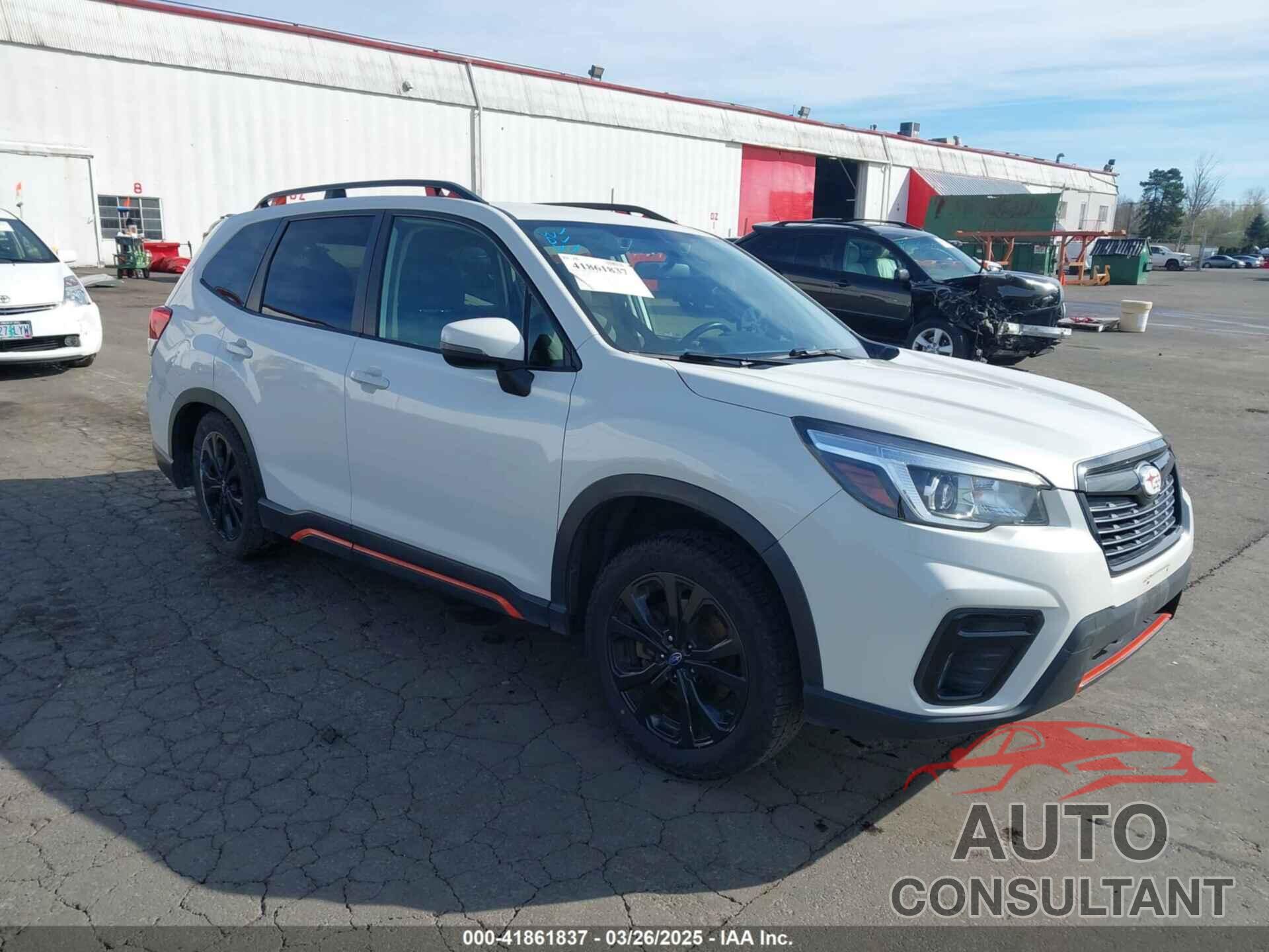 SUBARU FORESTER 2019 - JF2SKAPC6KH424538