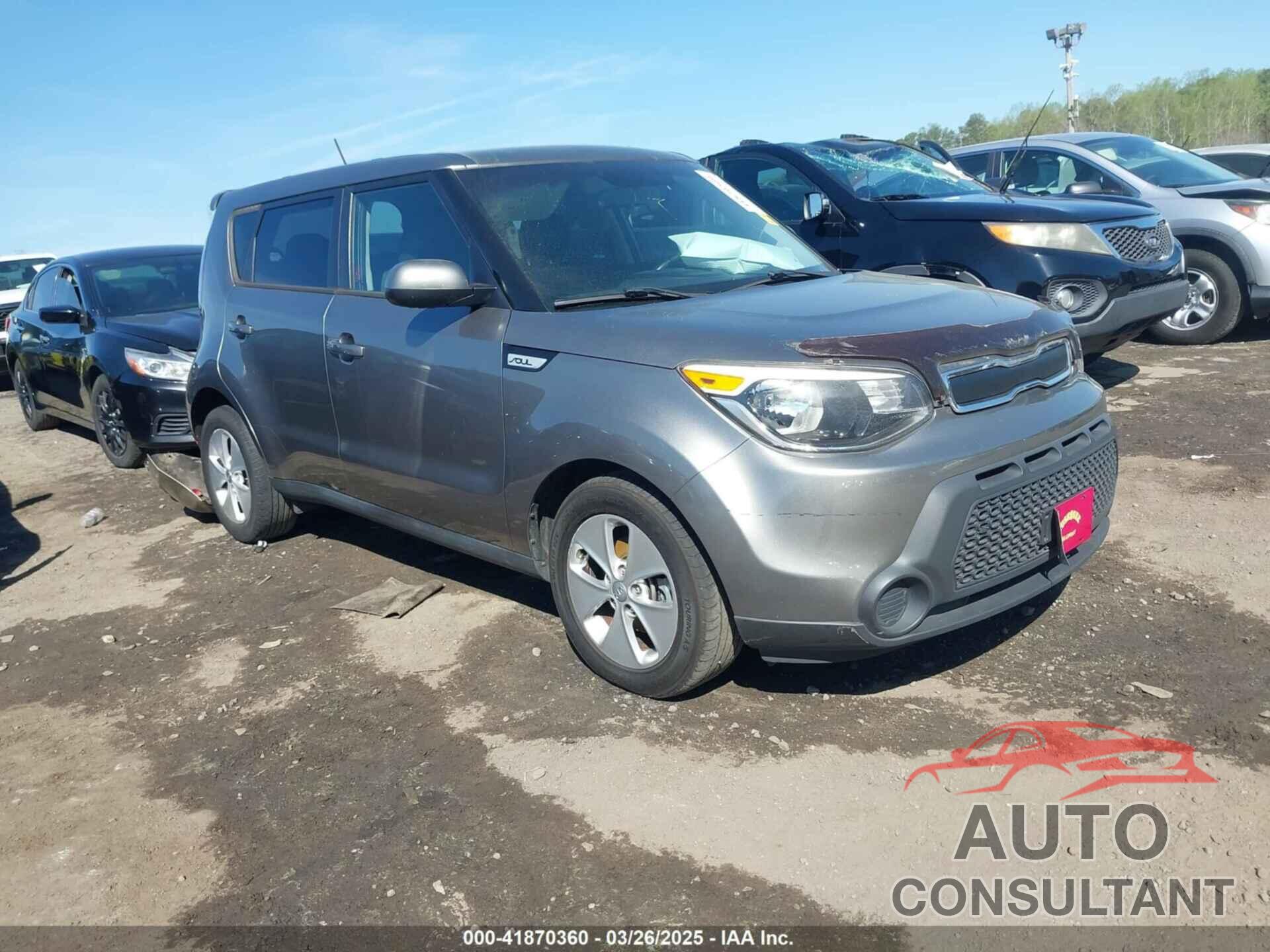 KIA SOUL 2015 - KNDJN2A23F7216443