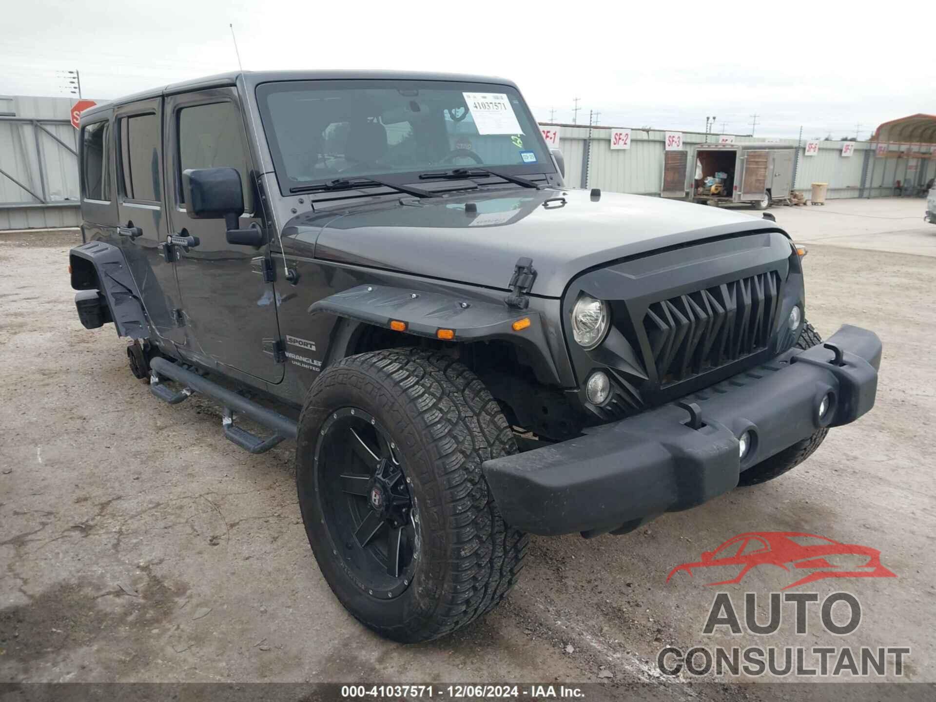 JEEP WRANGLER UNLIMITED 2017 - 1C4BJWDG5HL554161