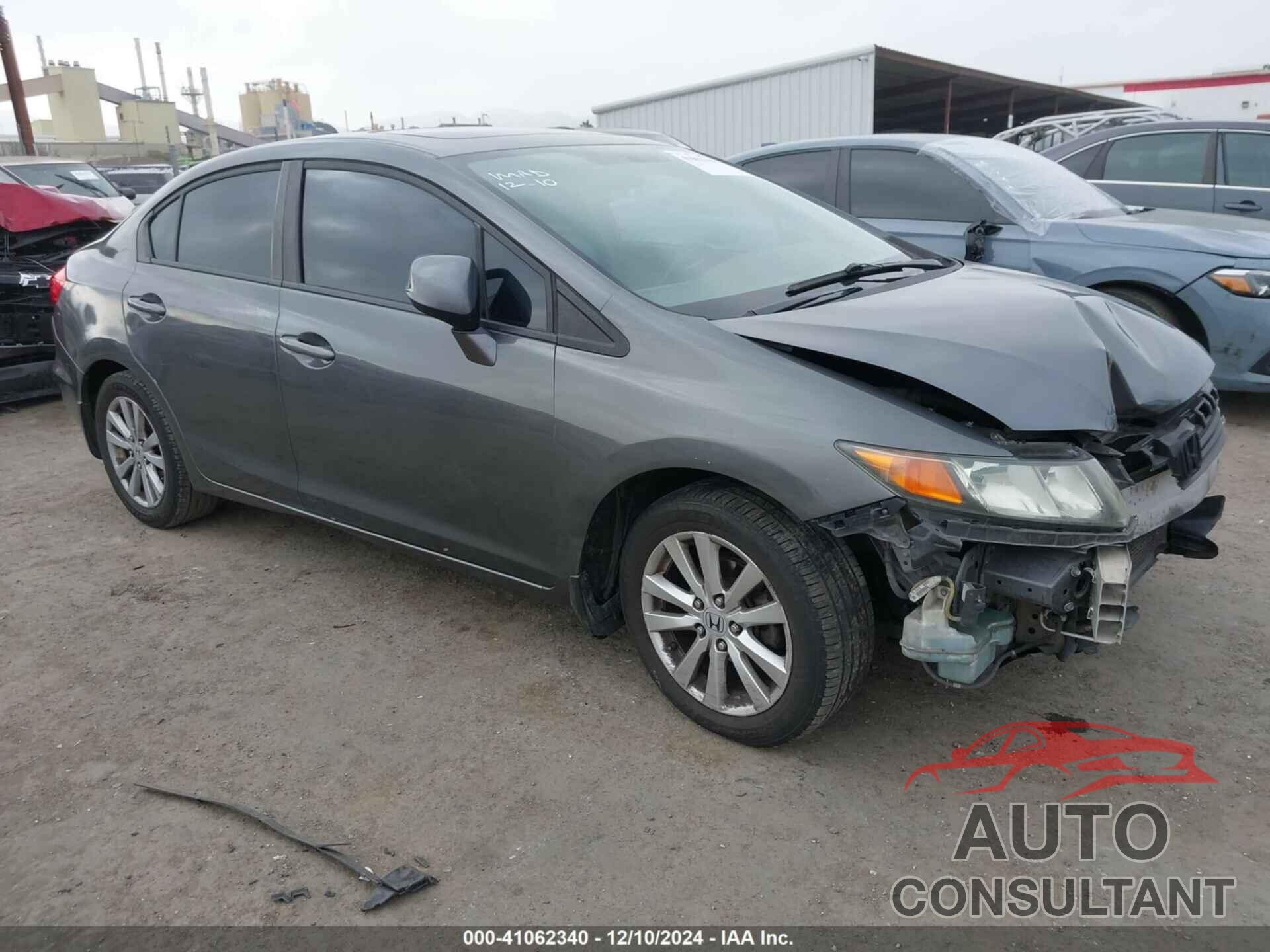 HONDA CIVIC 2012 - 19XFB2F96CE325057