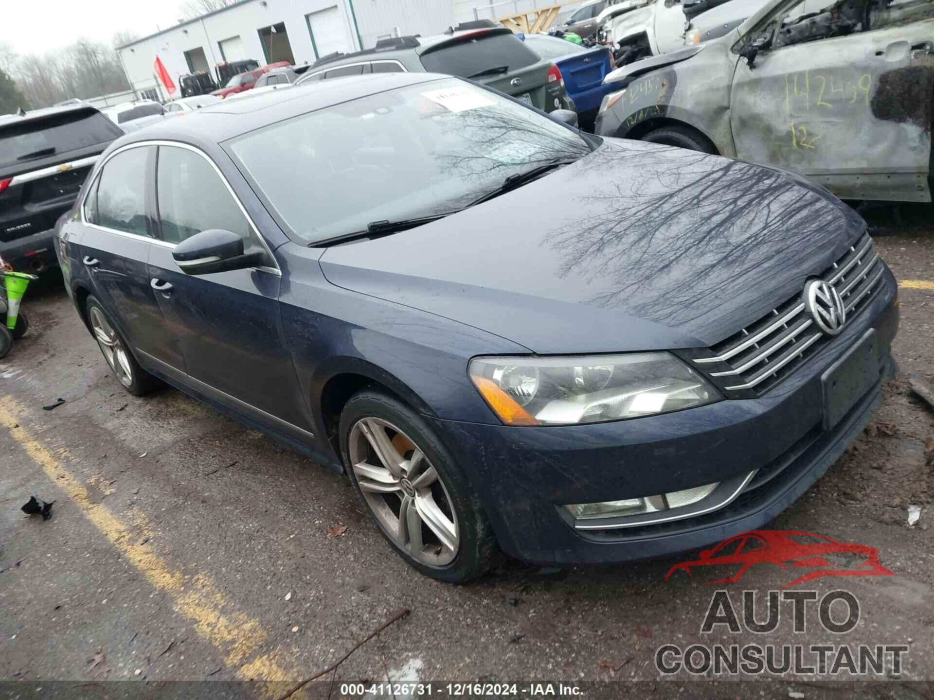 VOLKSWAGEN PASSAT 2014 - 1VWCN7A35EC073626