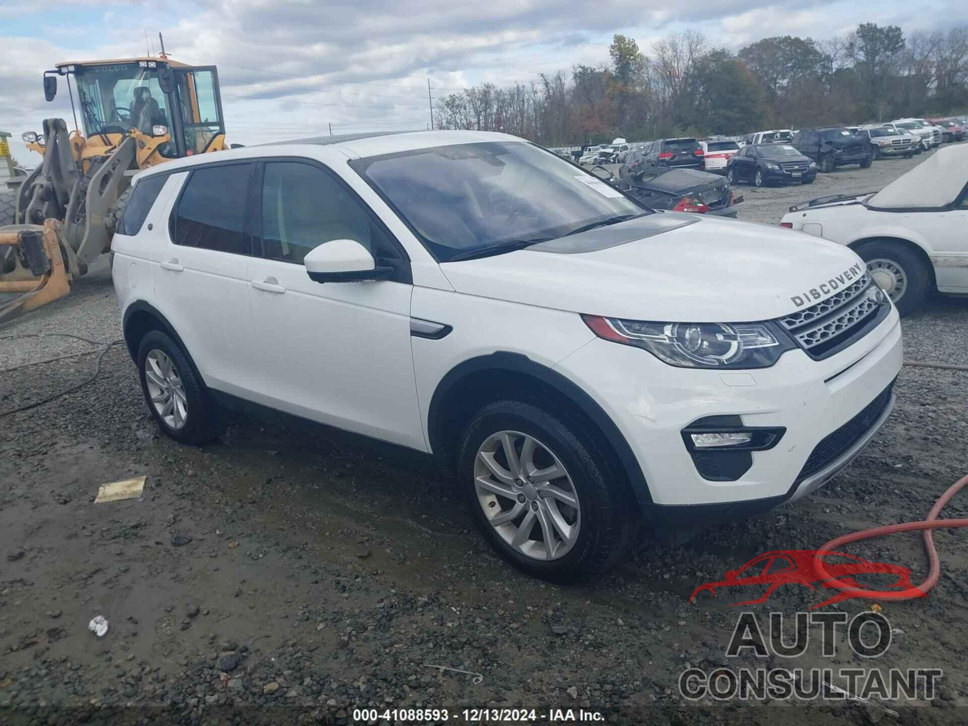 LAND ROVER DISCOVERY SPORT 2018 - SALCR2RX2JH776527