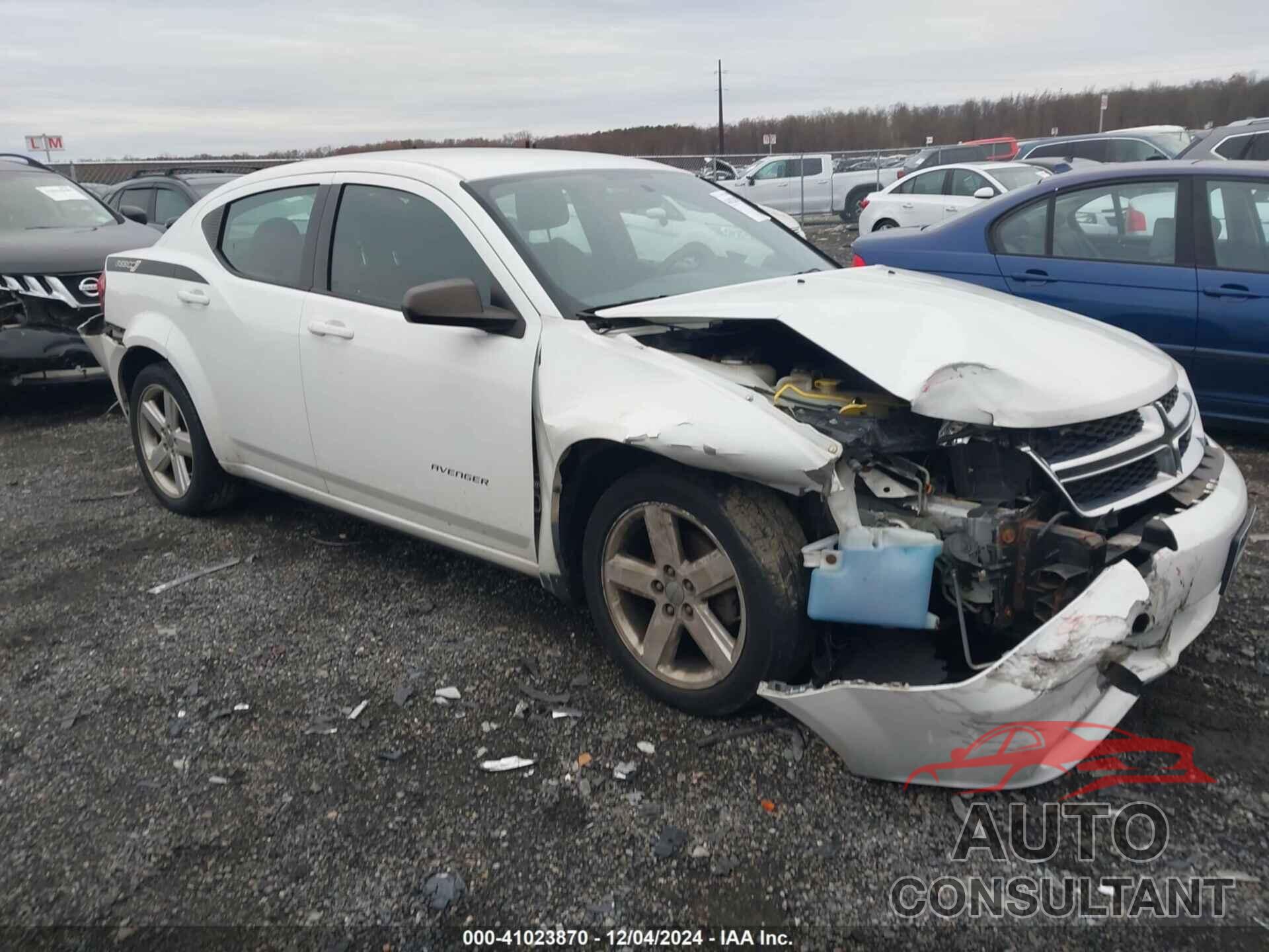 DODGE AVENGER 2013 - 1C3CDZAB1DN563268