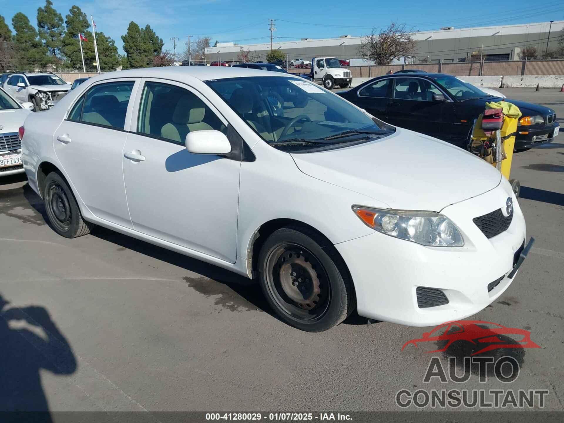 TOYOTA COROLLA 2009 - JTDBL40E79J028209