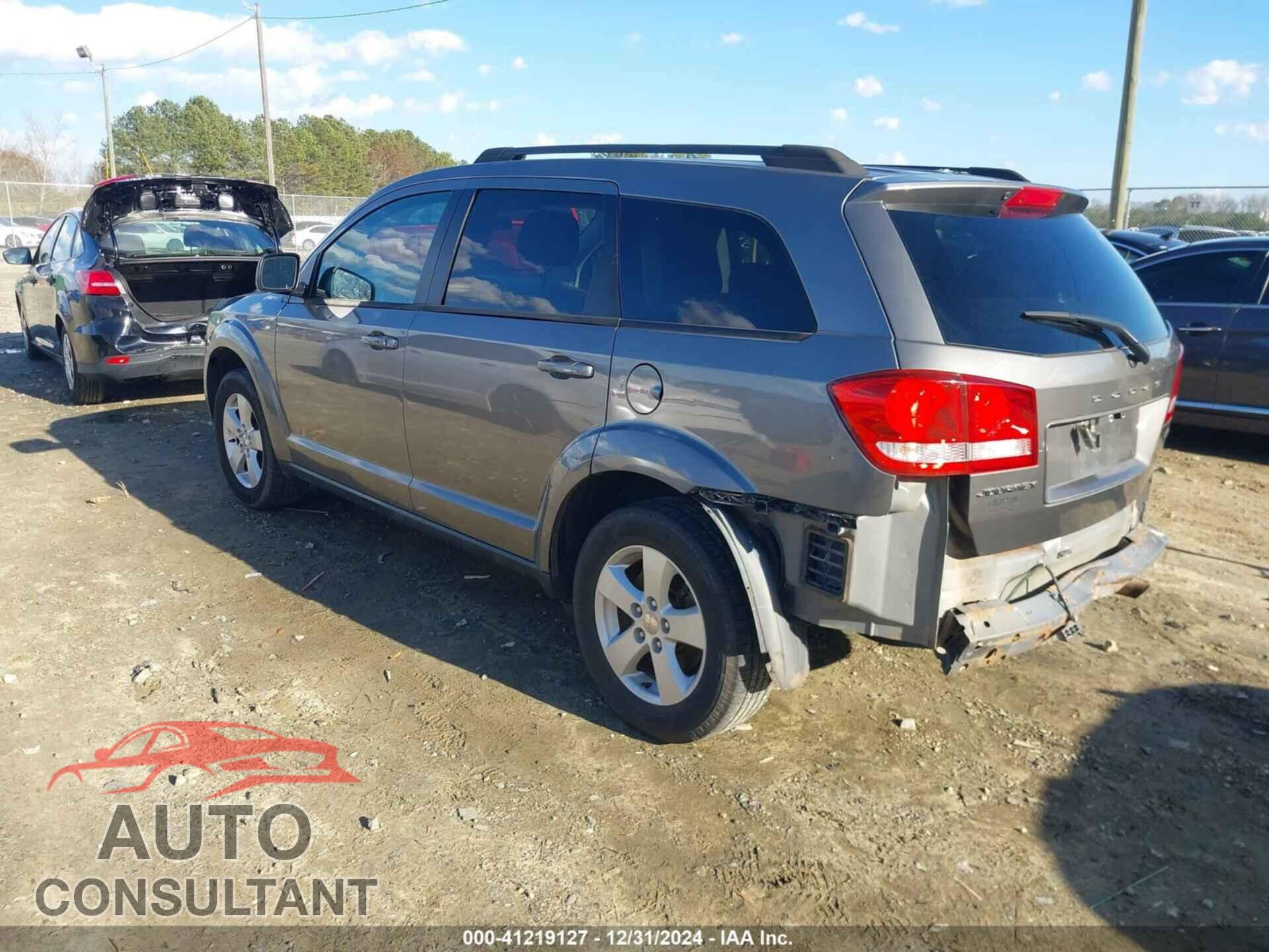 DODGE JOURNEY 2012 - 3C4PDCBB1CT368620