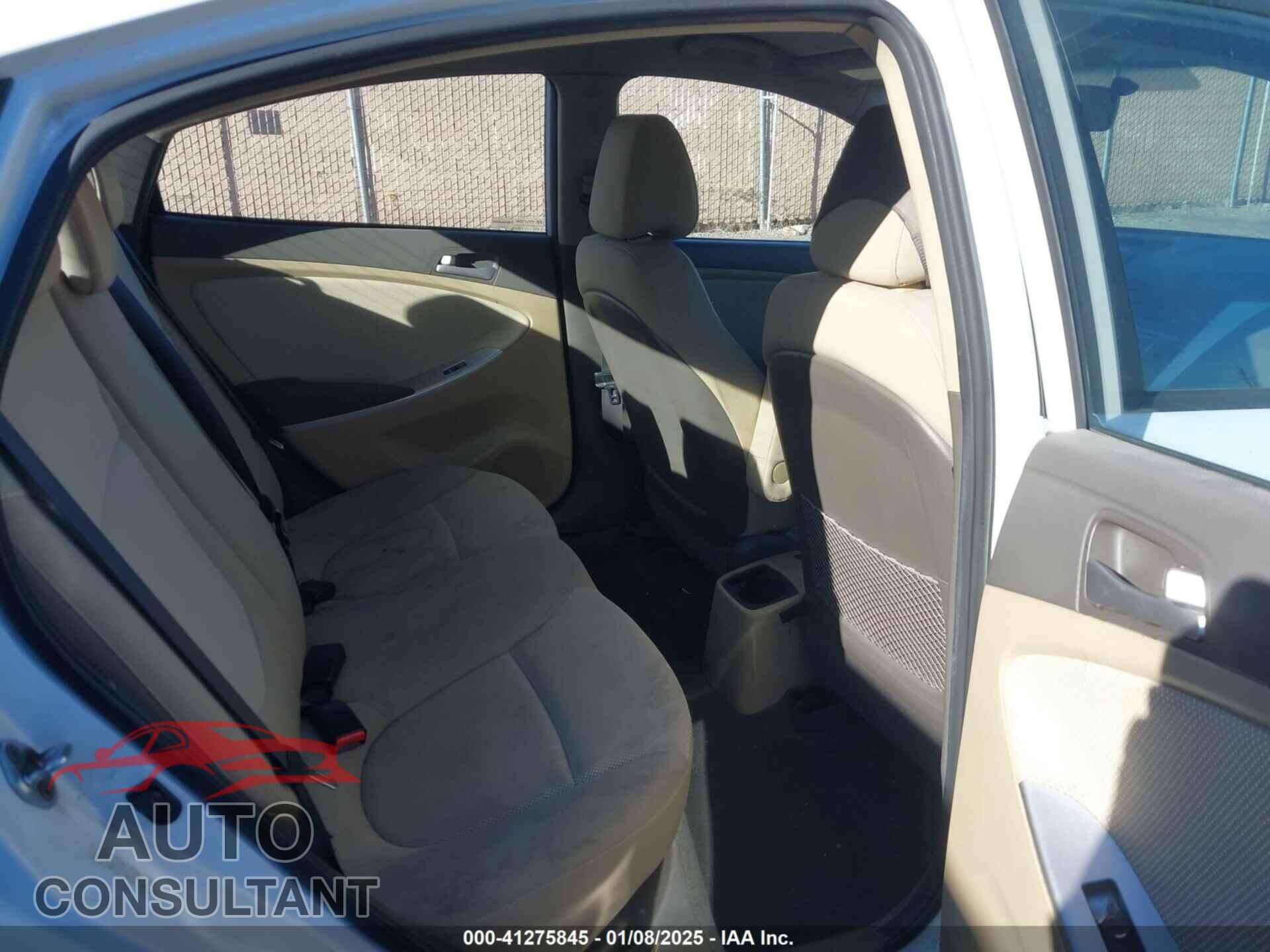 HYUNDAI ACCENT 2013 - KMHCT4AE3DU427835
