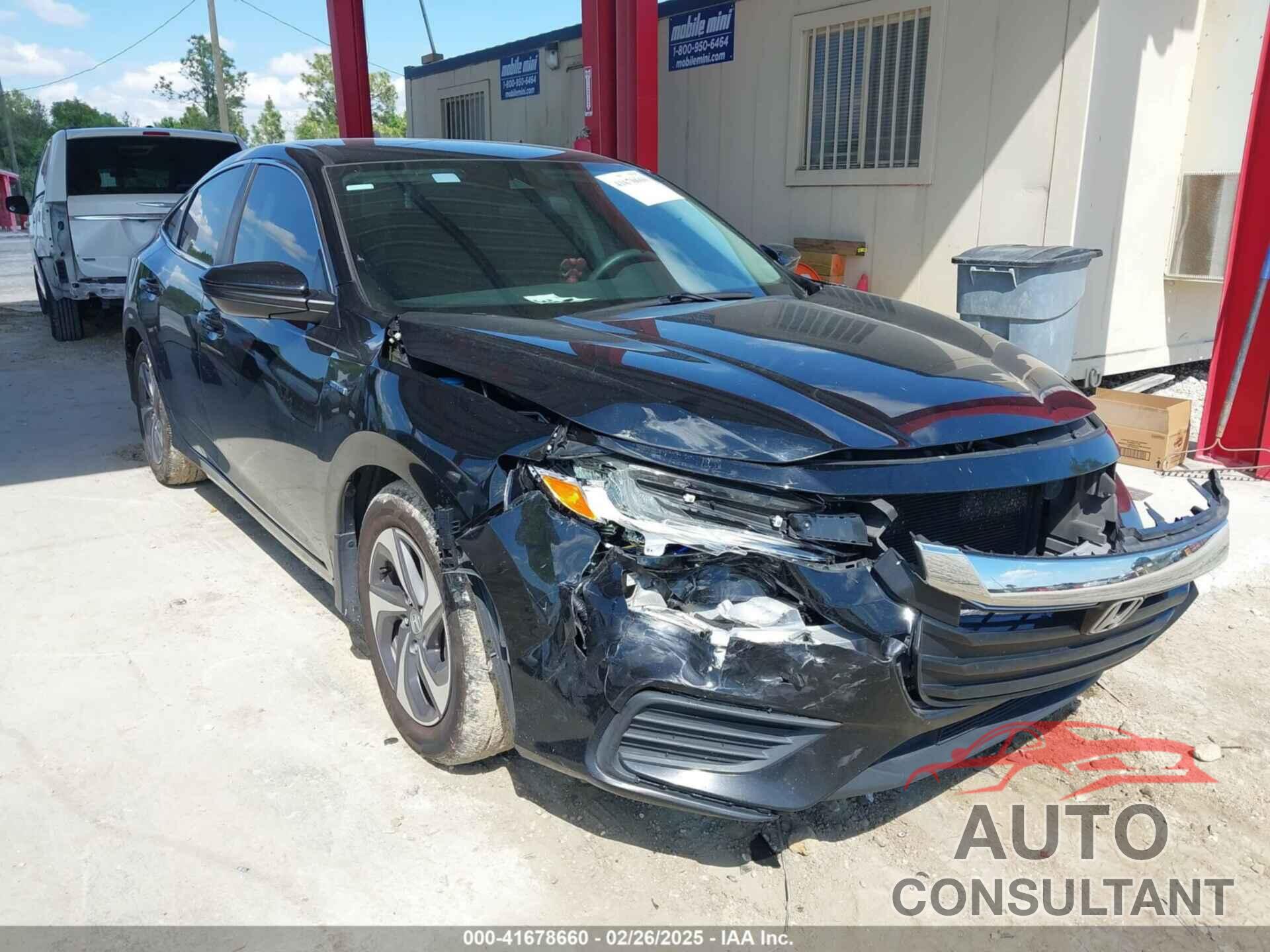 HONDA INSIGHT 2019 - 19XZE4F12KE009051