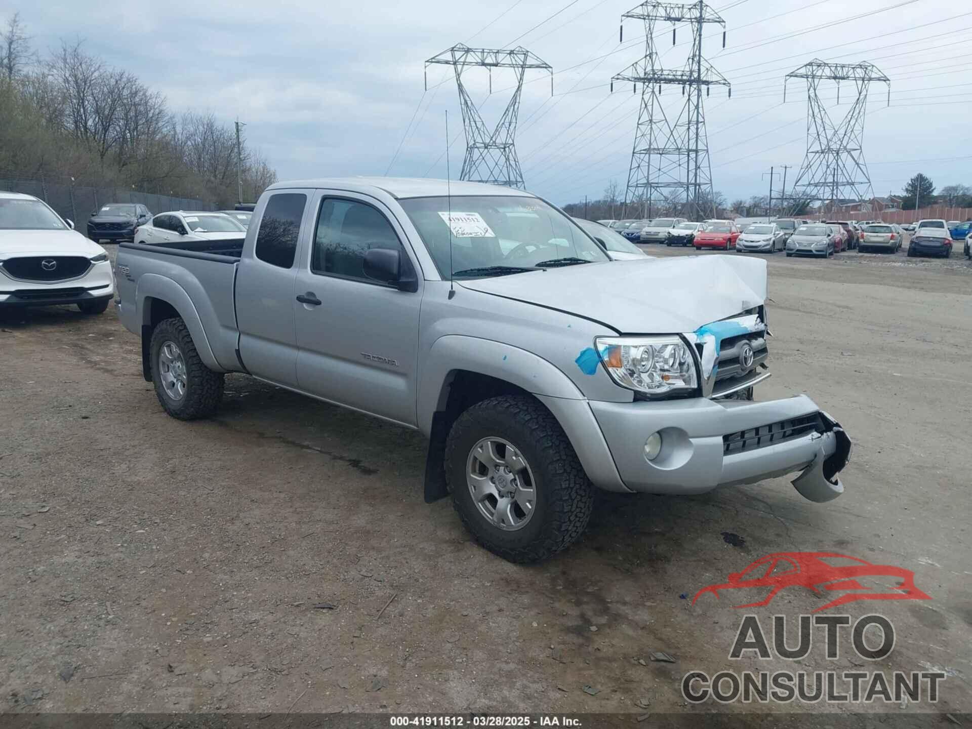 TOYOTA TACOMA 2009 - 5TEUU42NX9Z633141