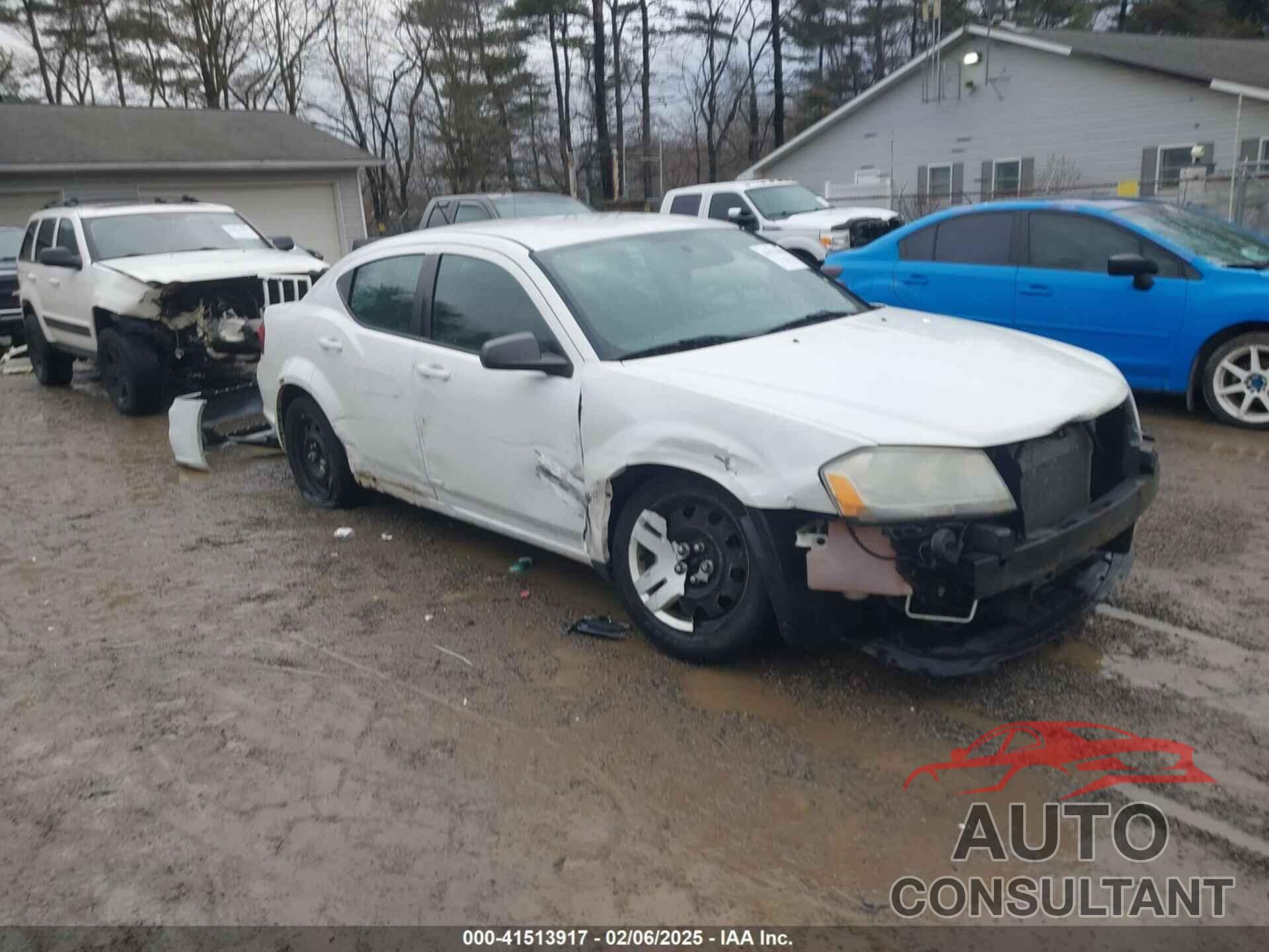 DODGE AVENGER 2012 - 1C3CDZAB3CN115015