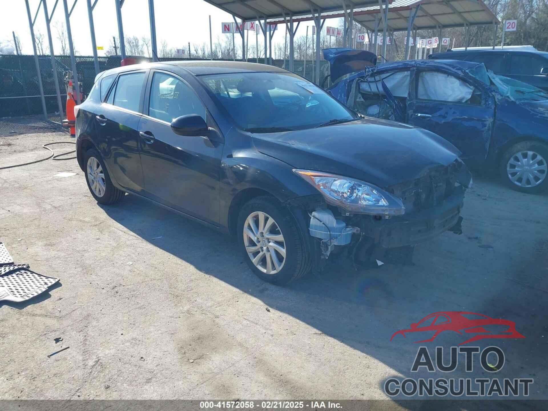 MAZDA MAZDA3 2012 - JM1BL1L89C1597719