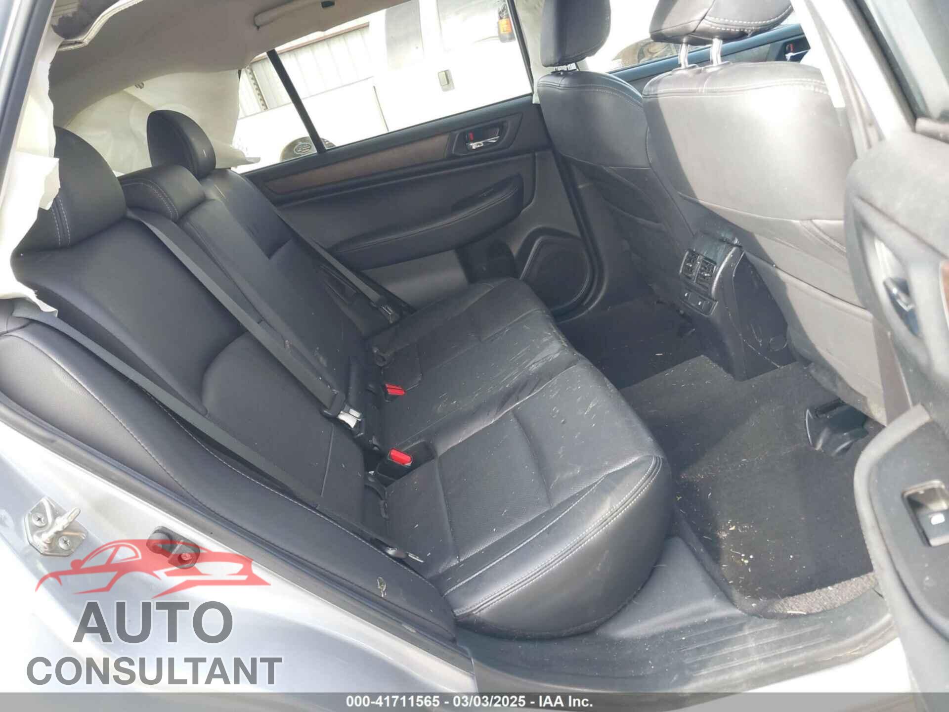 SUBARU OUTBACK 2016 - 4S4BSBLC6G3206707
