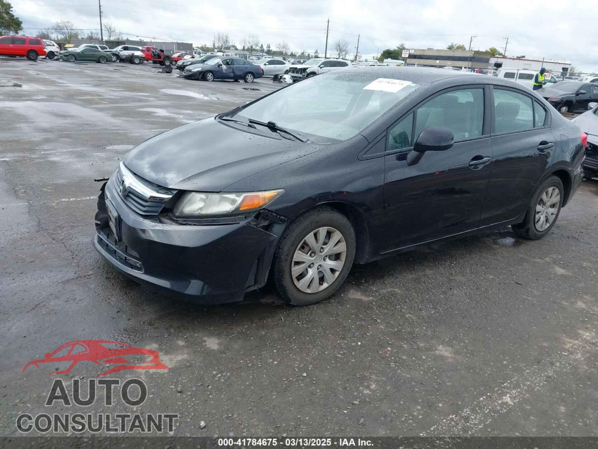 HONDA CIVIC 2012 - 2HGFB2F59CH569708