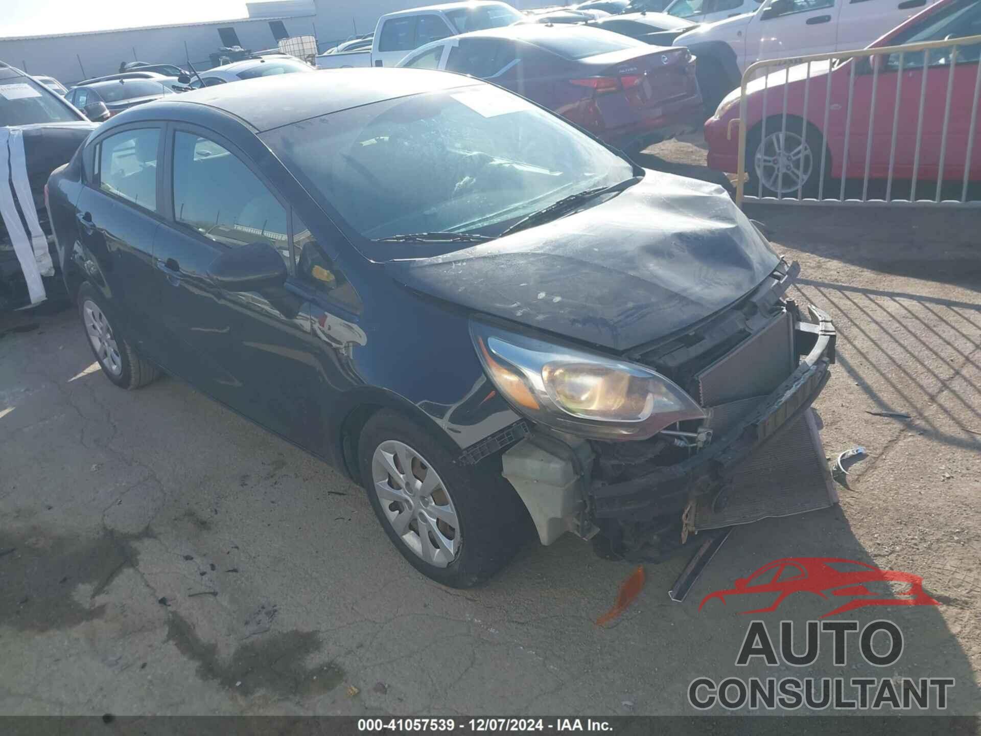 KIA RIO 2013 - KNADM4A39D6250424
