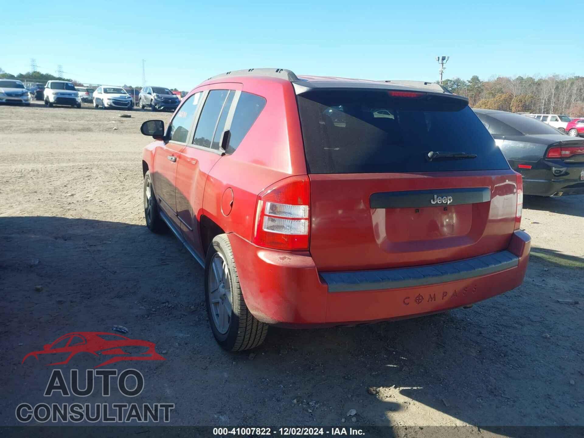 JEEP COMPASS 2009 - 1J4FT47A39D225911
