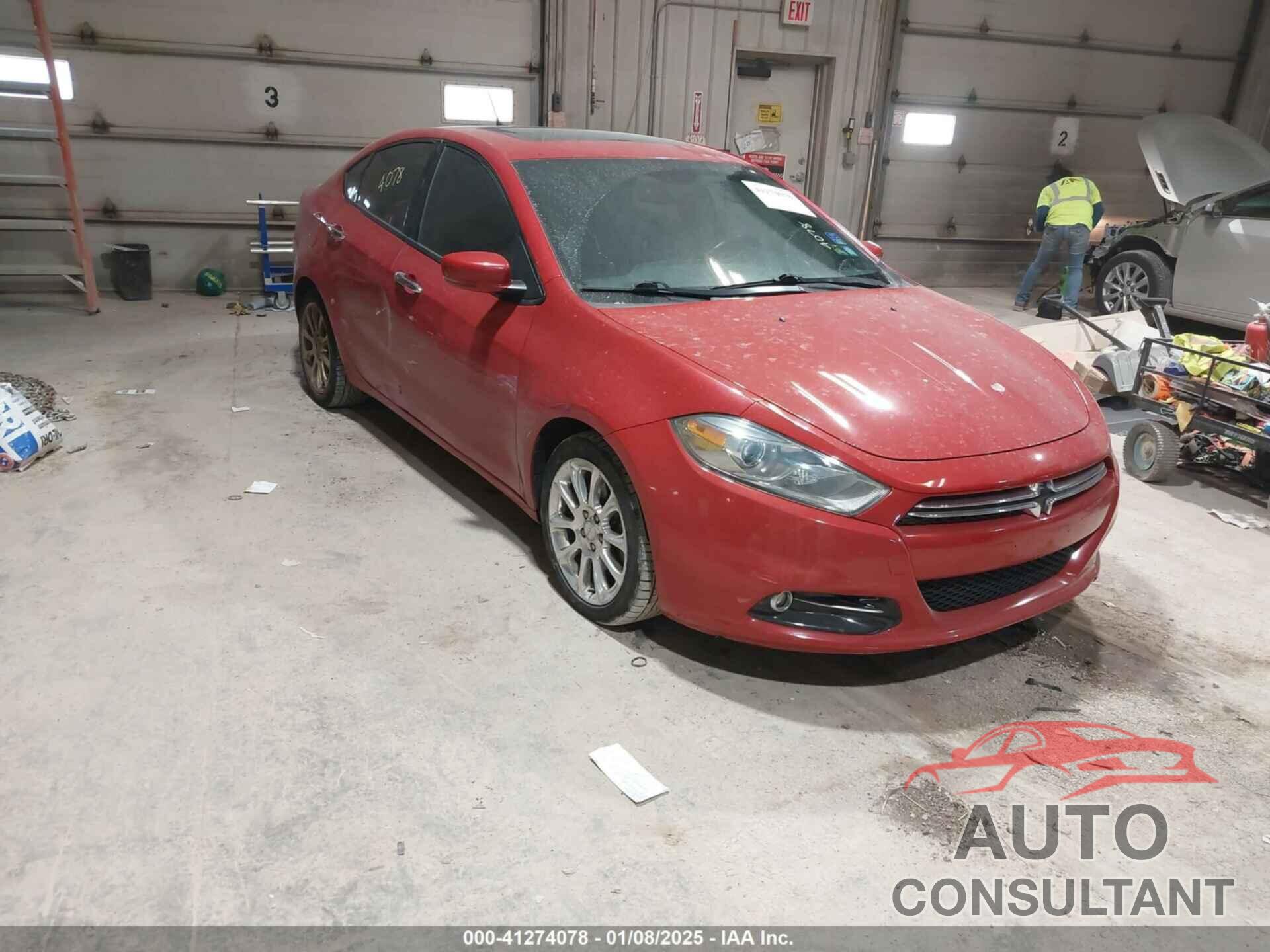 DODGE DART 2013 - 1C3CDFCH5DD133524