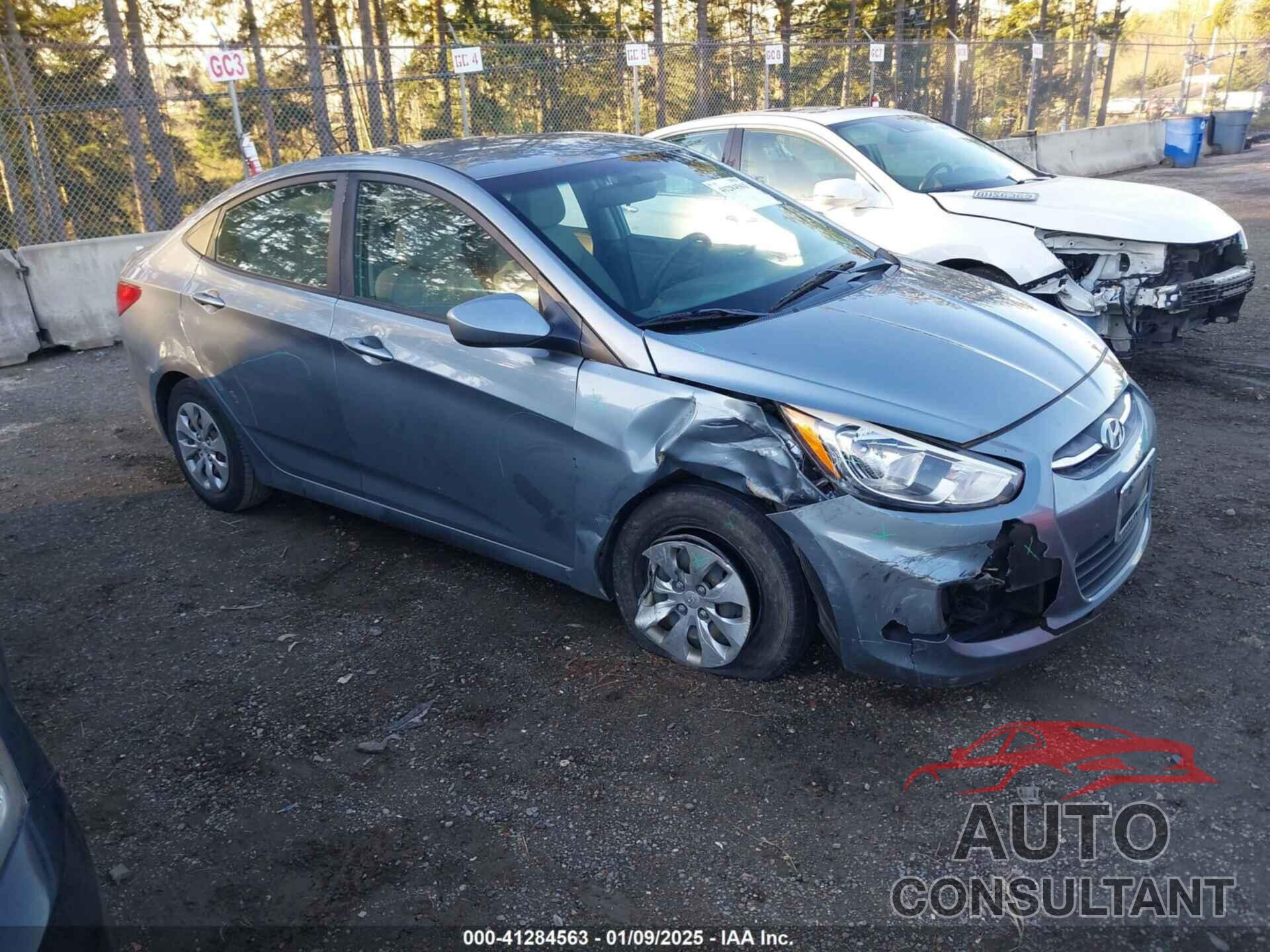 HYUNDAI ACCENT 2017 - KMHCT4AE9HU357988