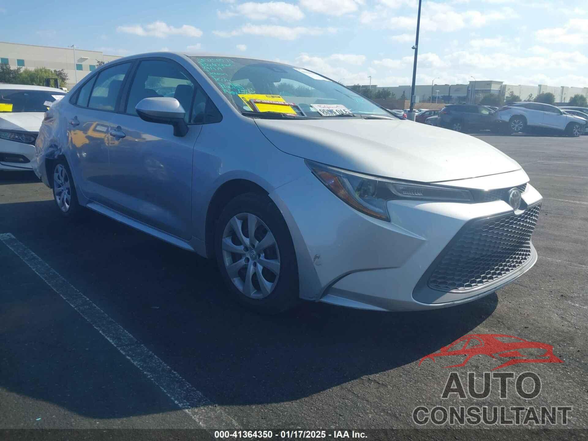 TOYOTA COROLLA 2021 - 5YFEPMAE0MP250711