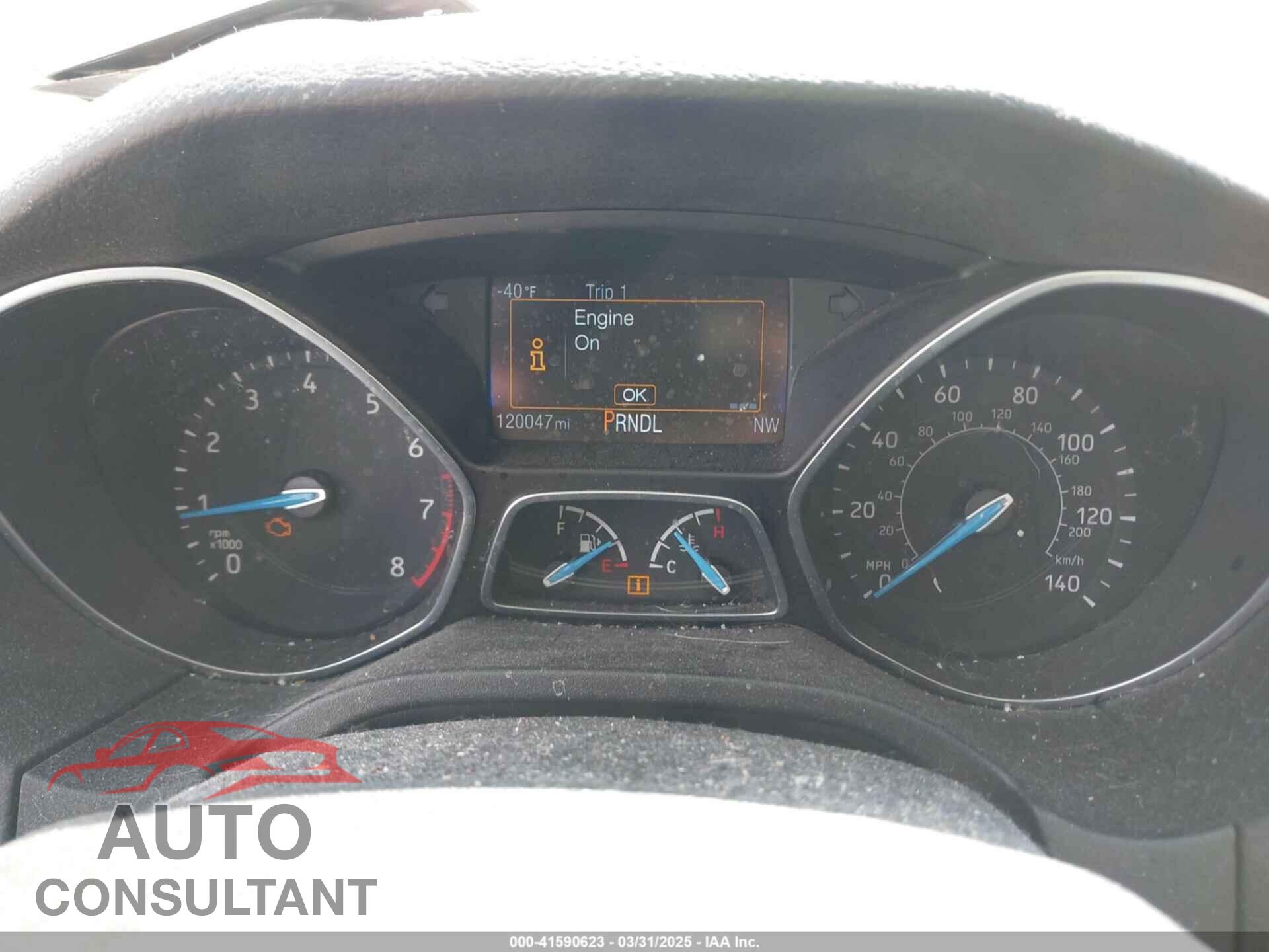 FORD FOCUS 2016 - 1FADP3F2XGL354565