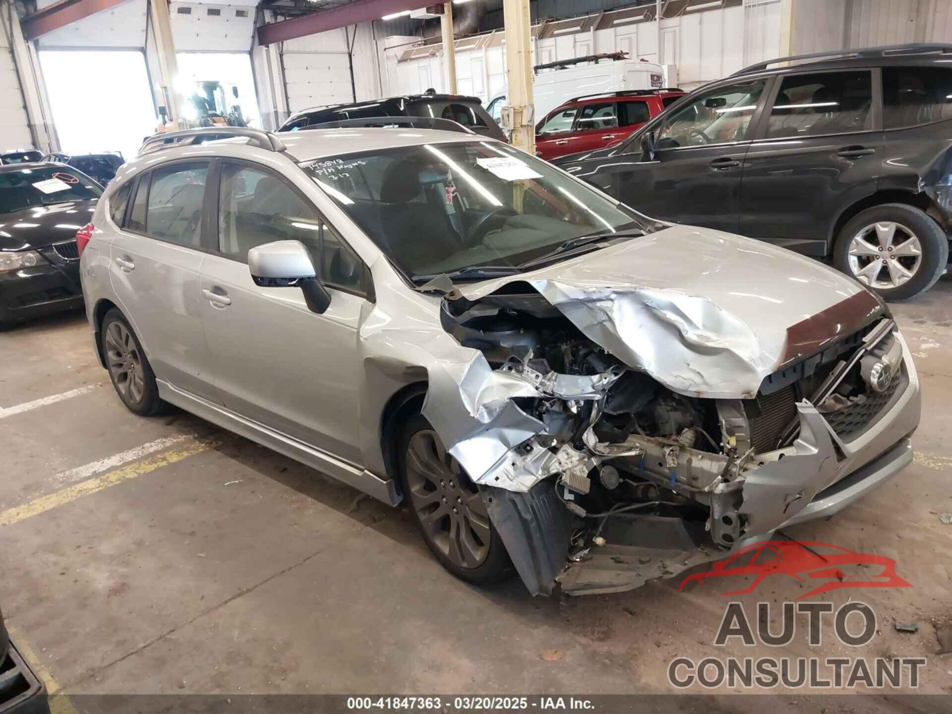 SUBARU IMPREZA 2013 - JF1GPAL65D2803953