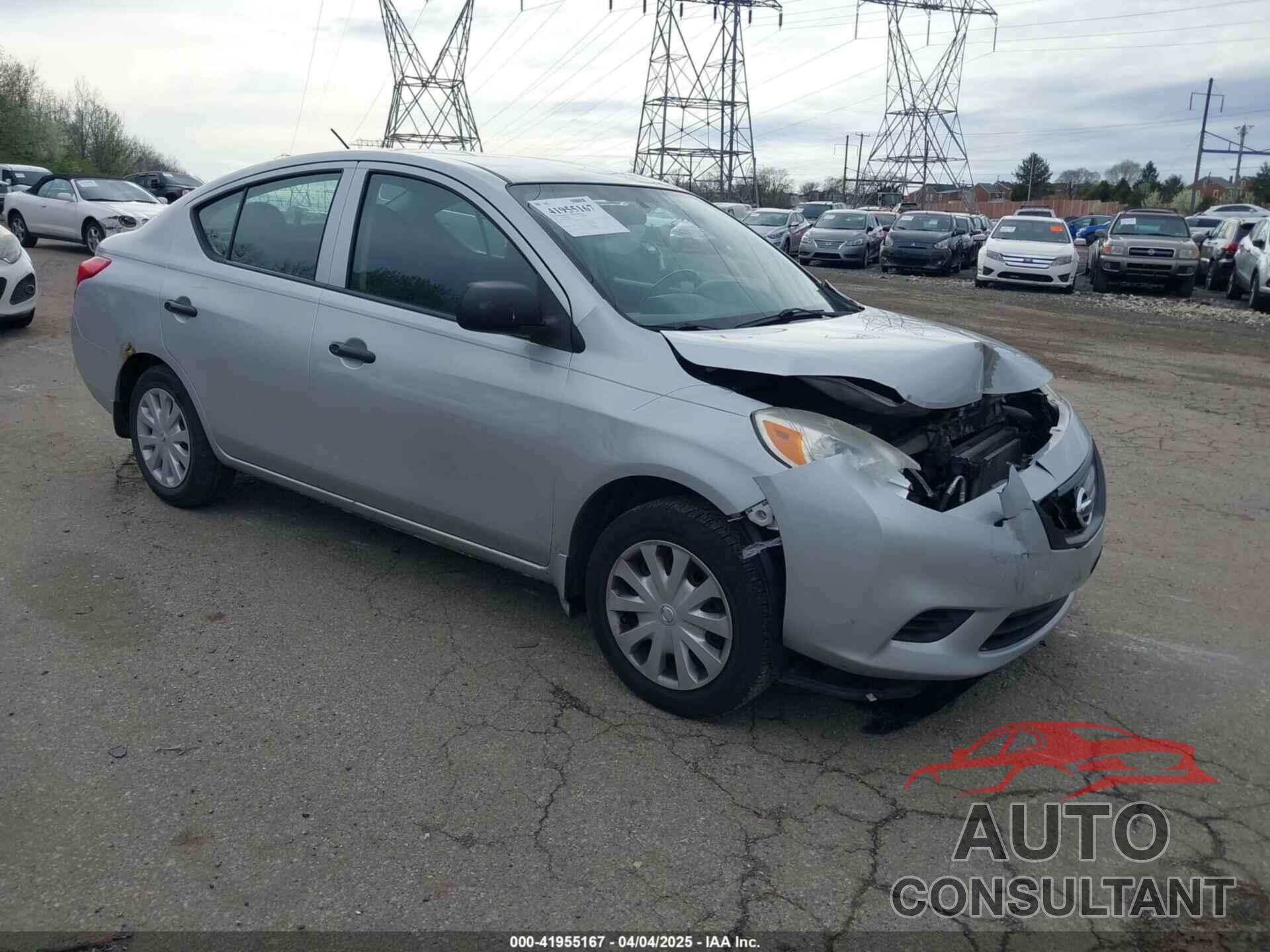NISSAN VERSA 2012 - 3N1CN7AP5CL890072