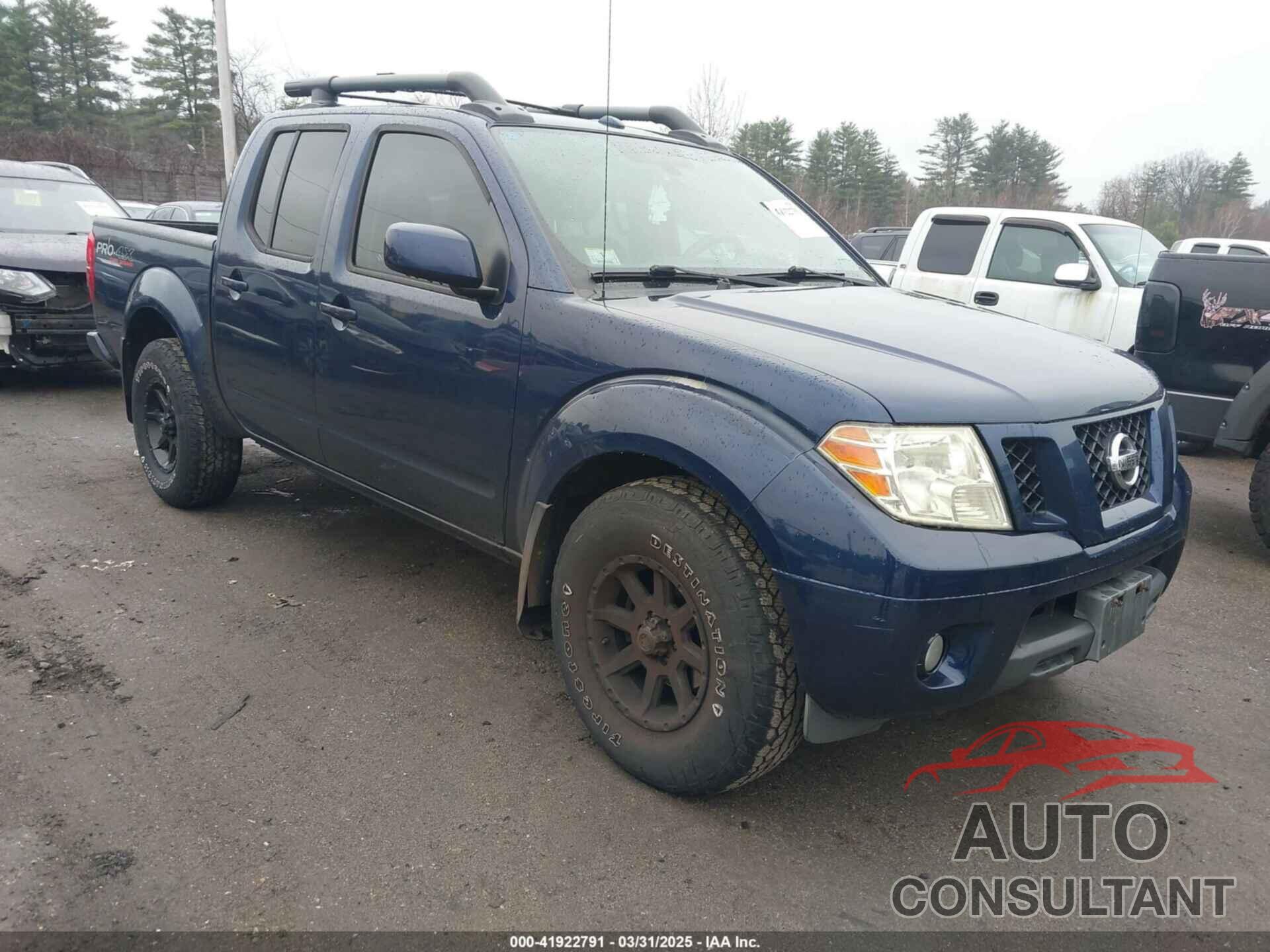 NISSAN FRONTIER 2011 - 1N6AD0EV8BC435649