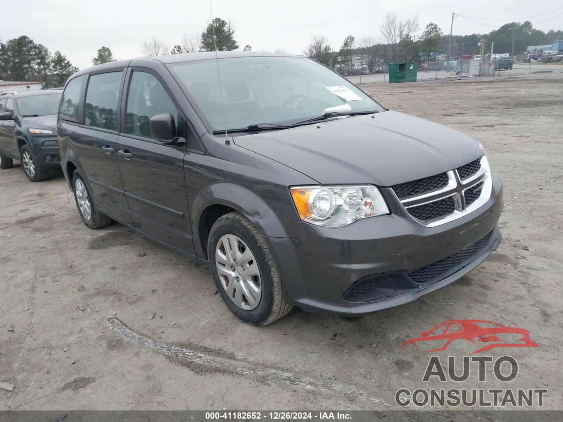 DODGE GRAND CARAVAN 2016 - 2C4RDGBG6GR396904