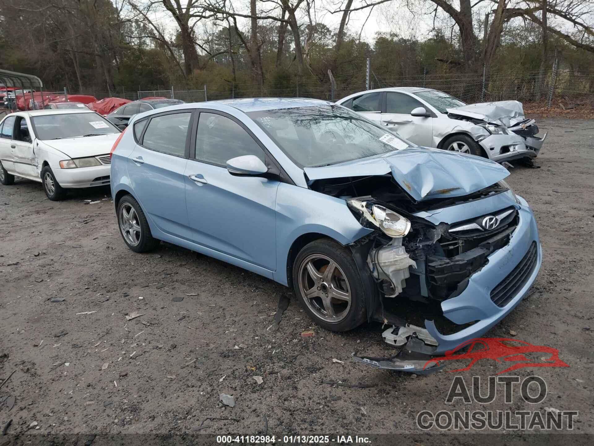 HYUNDAI ACCENT 2013 - KMHCU5AE5DU087882