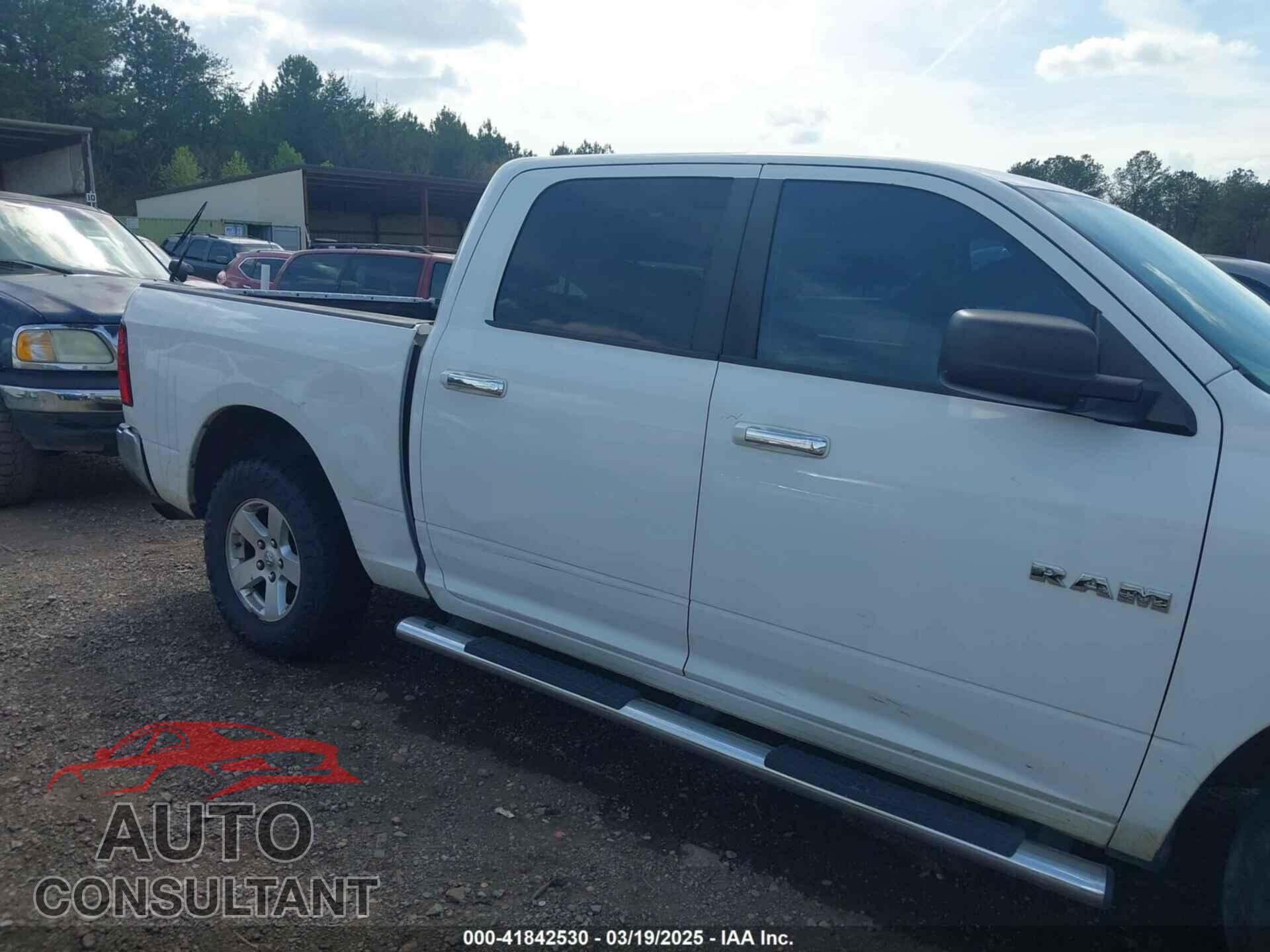 DODGE RAM 1500 2010 - 1D7RB1CP7AS155995