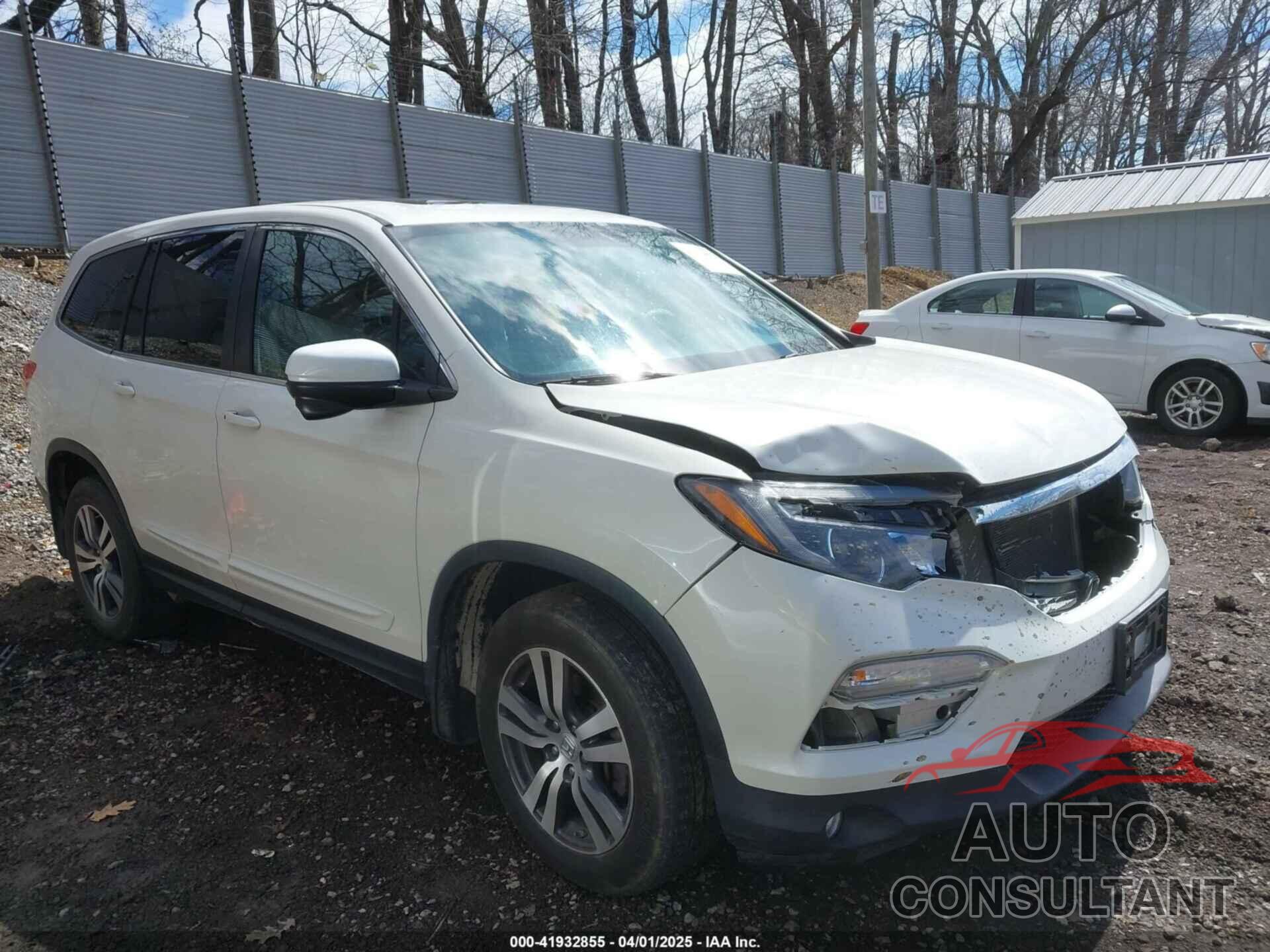HONDA PILOT 2016 - 5FNYF6H55GB120084