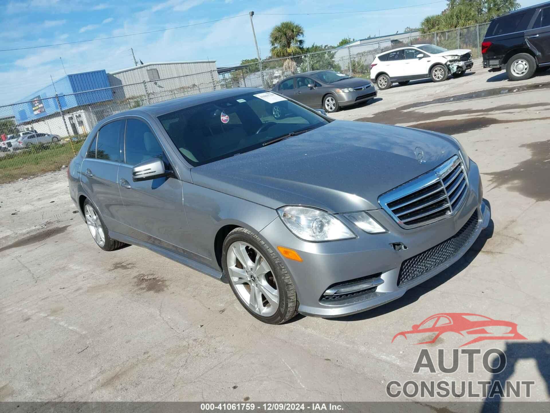 MERCEDES-BENZ E 350 2013 - WDDHF5KB9DA666342