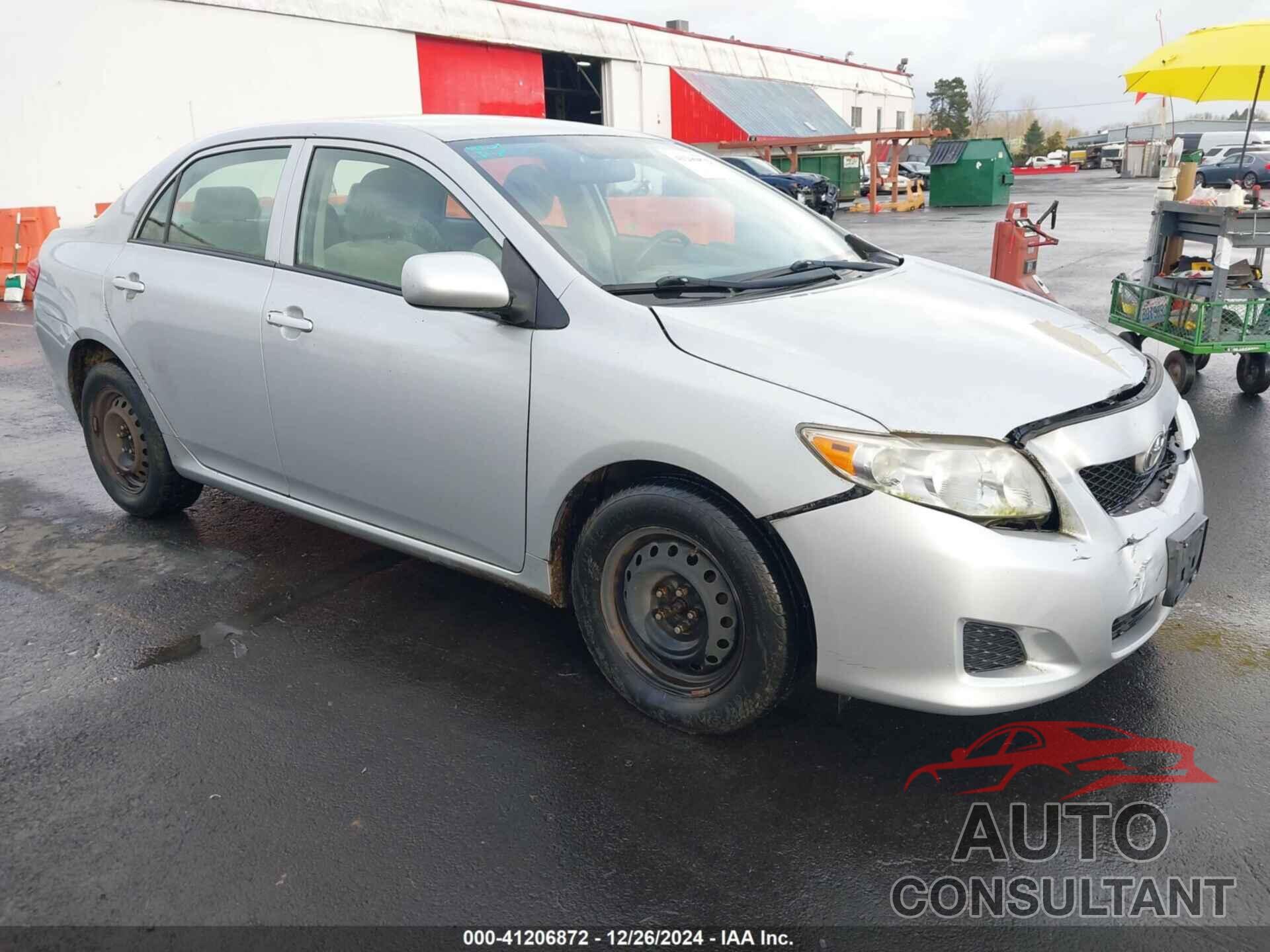 TOYOTA COROLLA 2009 - JTDBL40E099043734