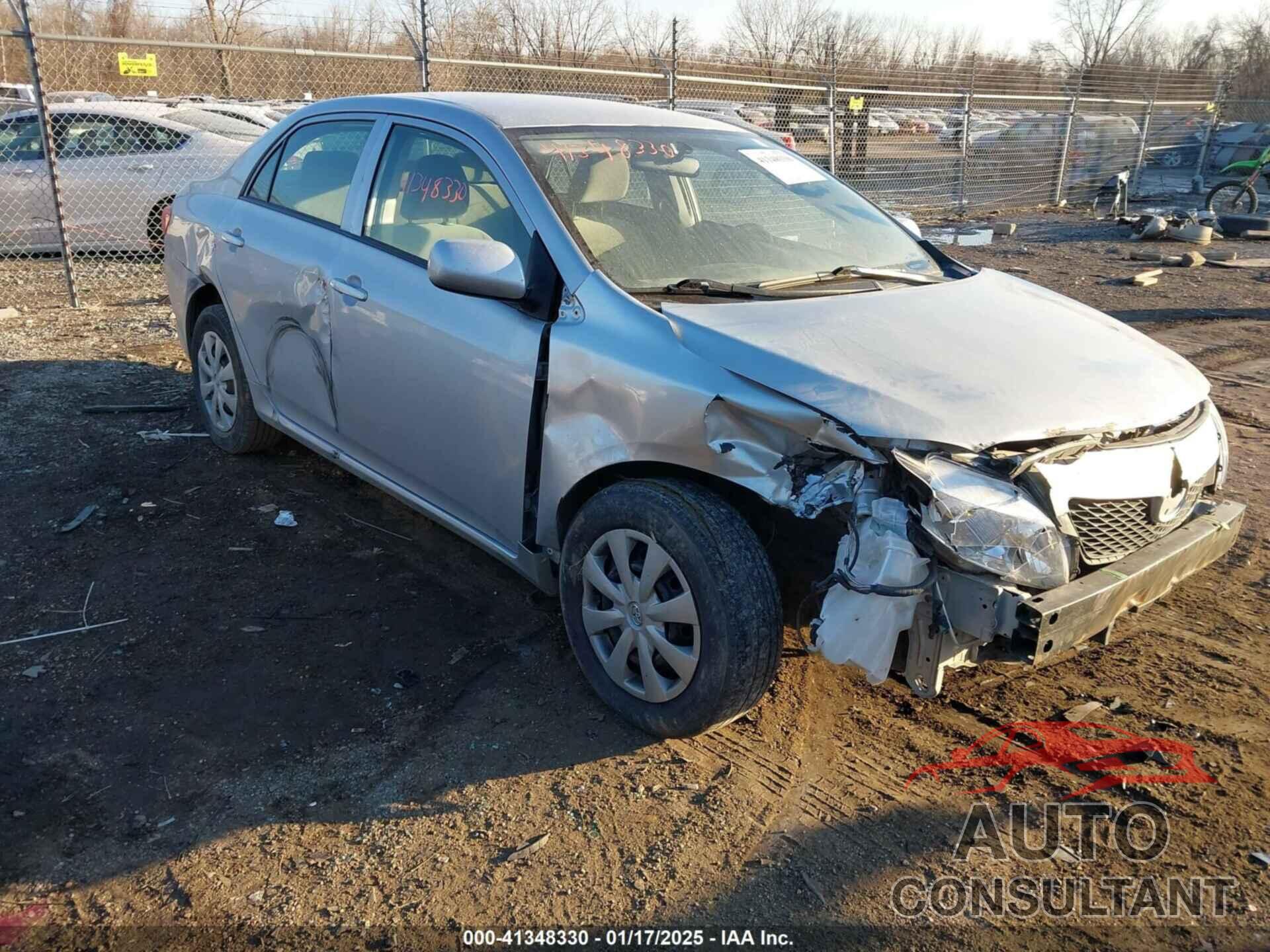 TOYOTA COROLLA 2009 - JTDBL40E499045177