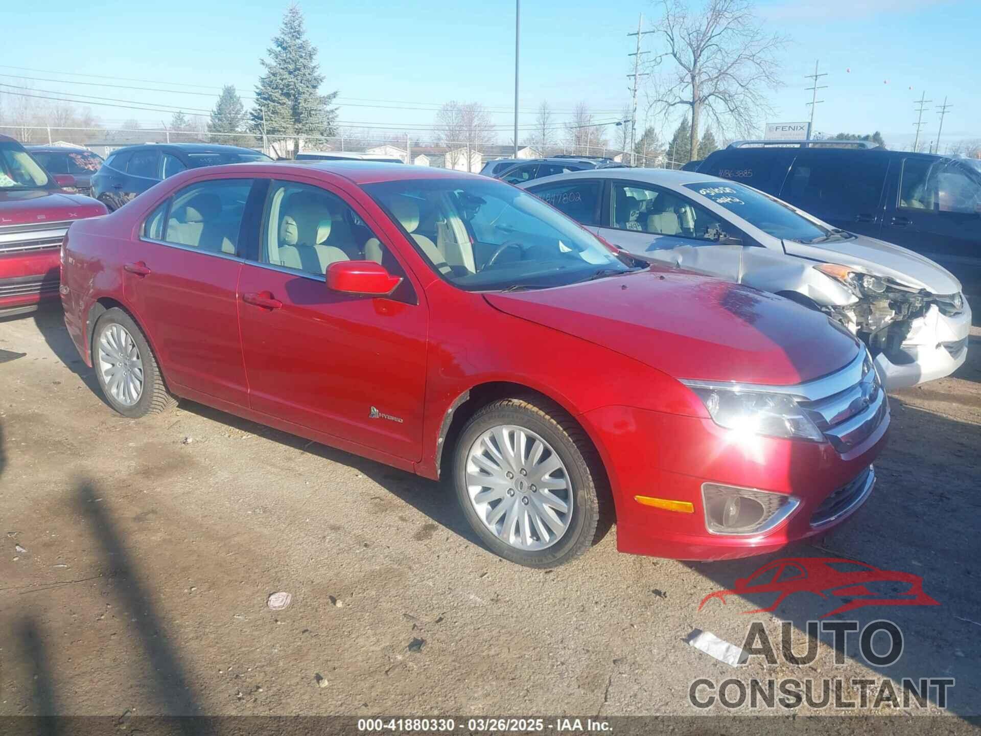 FORD FUSION HYBRID 2011 - 3FADP0L3XBR342051