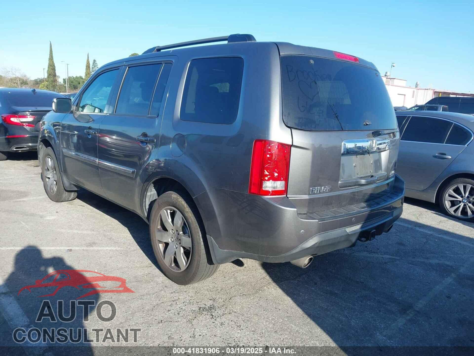 HONDA PILOT 2013 - 5FNYF4H91DB071016