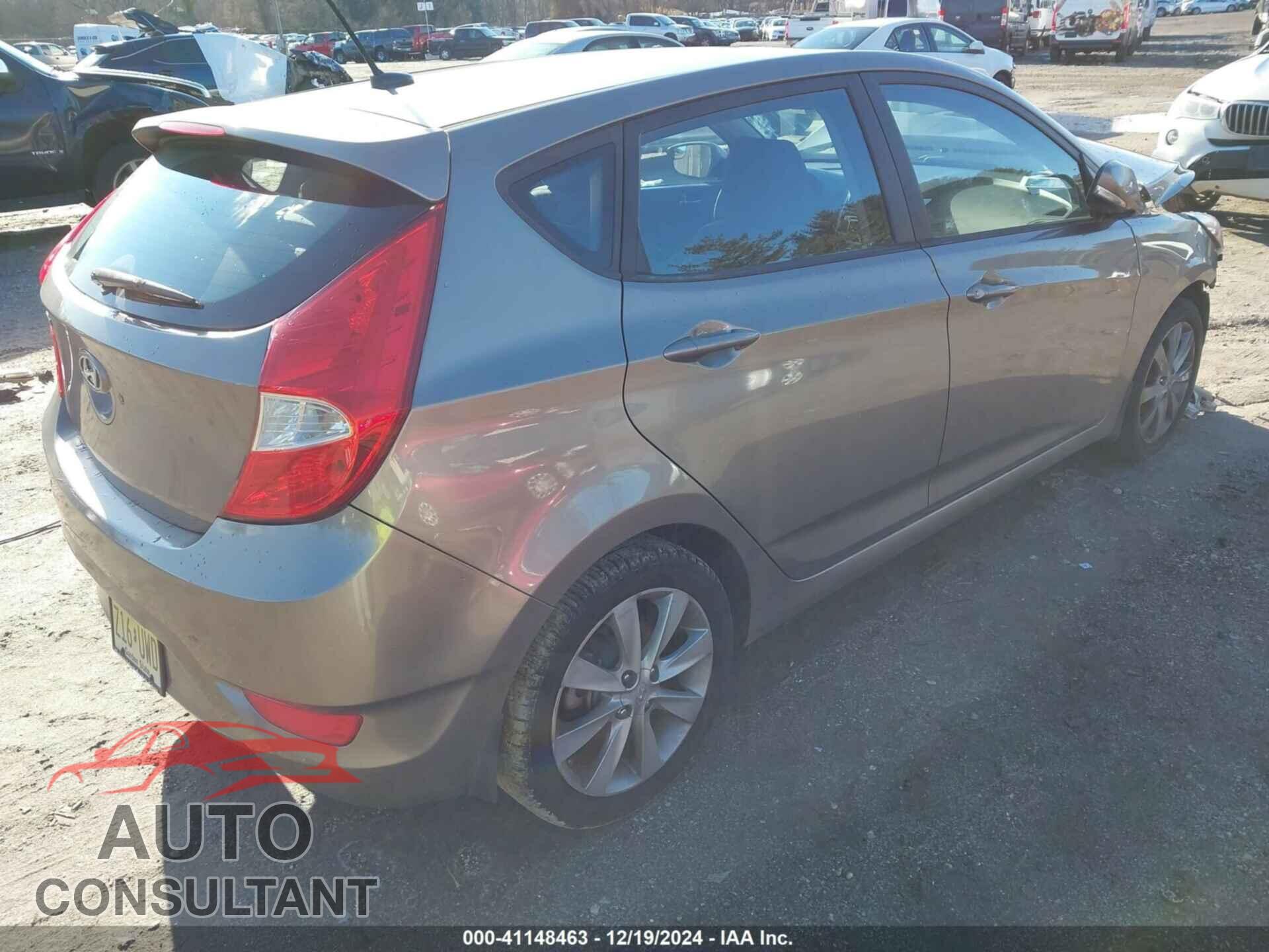HYUNDAI ACCENT 2014 - KMHCU5AE3EU183964