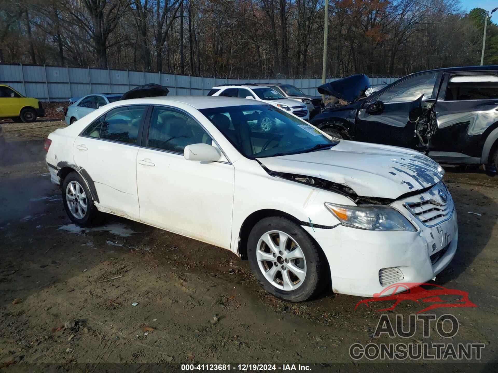 TOYOTA CAMRY 2010 - 4T1BF3EK0AU574185