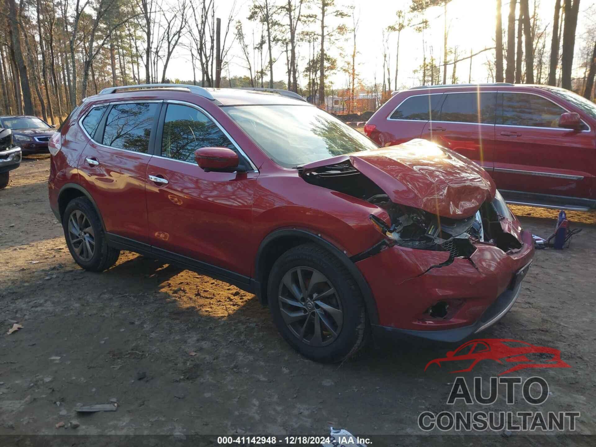 NISSAN ROGUE 2016 - 5N1AT2MV0GC757935