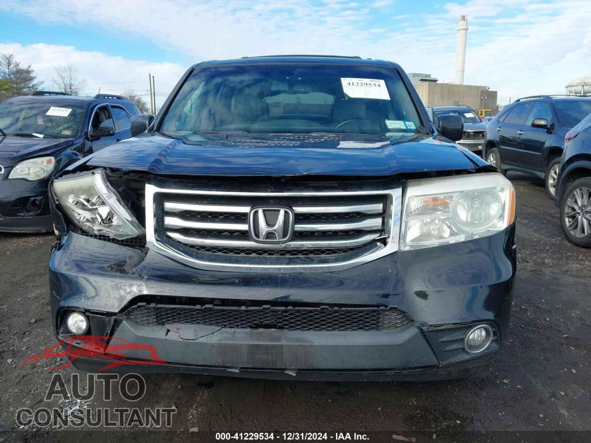 HONDA PILOT 2014 - 5FNYF4H75EB007593