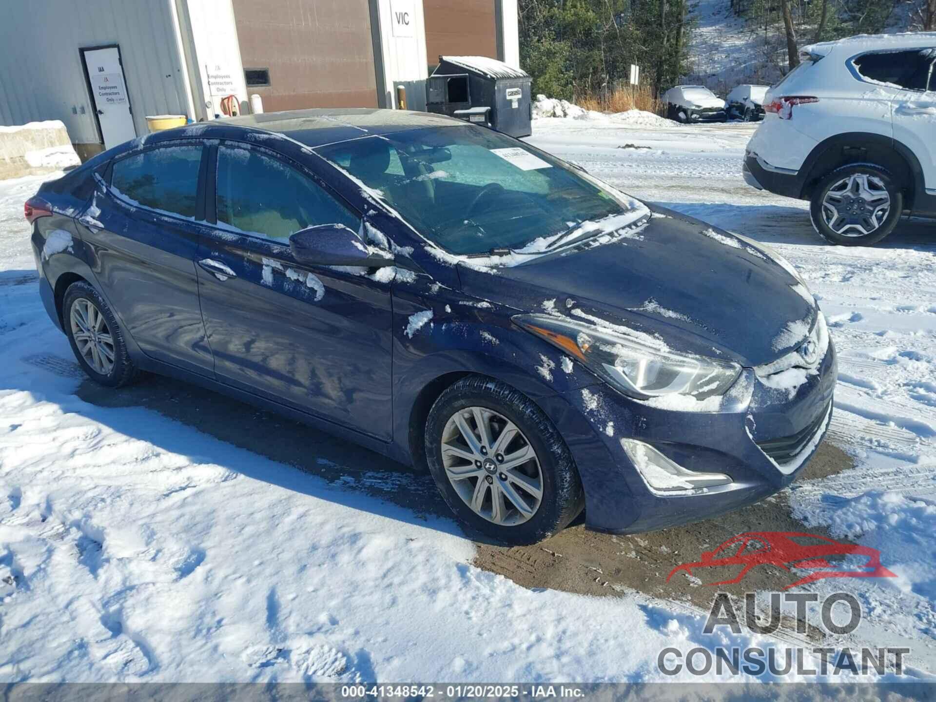 HYUNDAI ELANTRA 2014 - 5NPDH4AE0EH467344