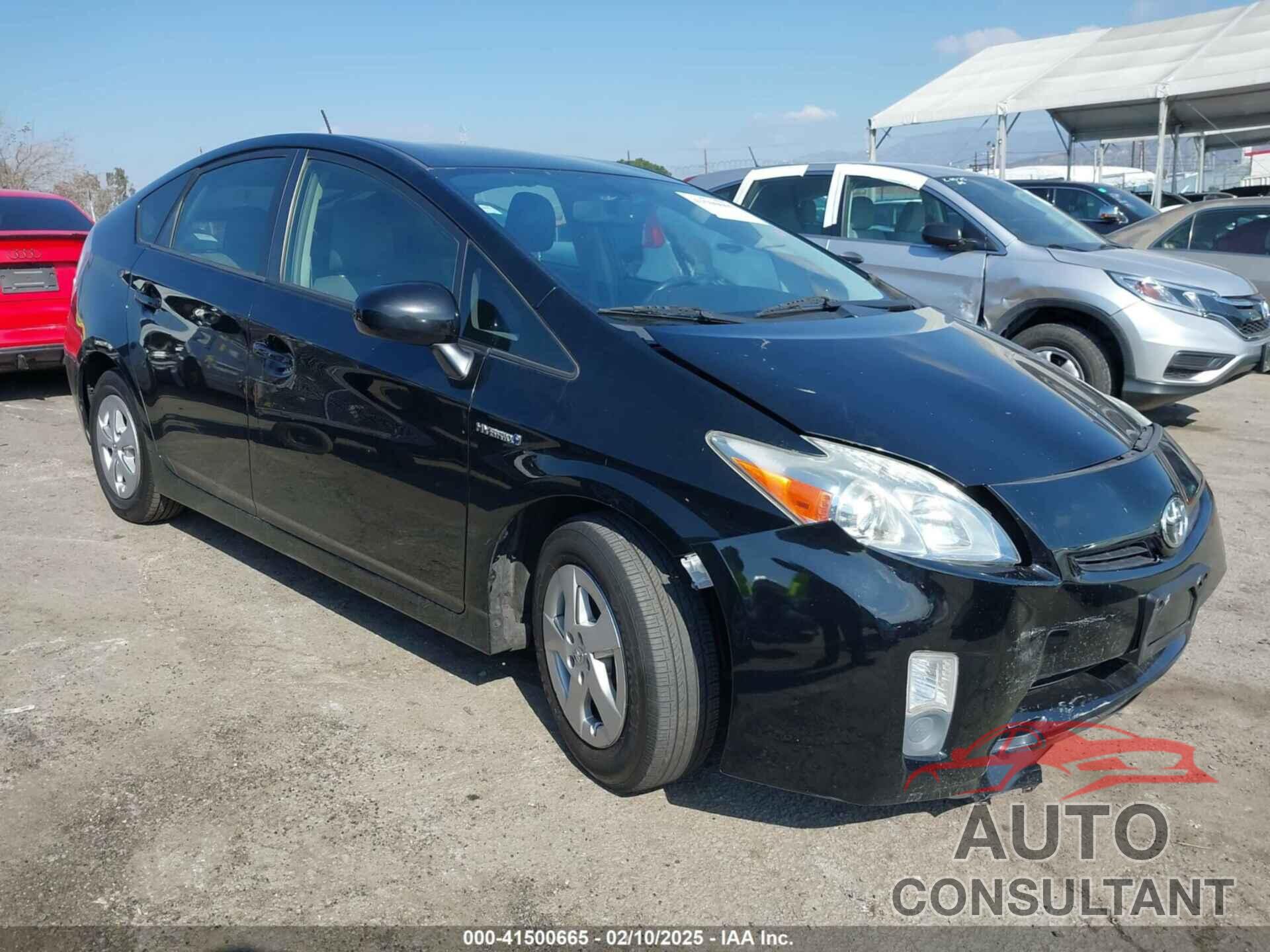 TOYOTA PRIUS 2011 - JTDKN3DU8B0260156