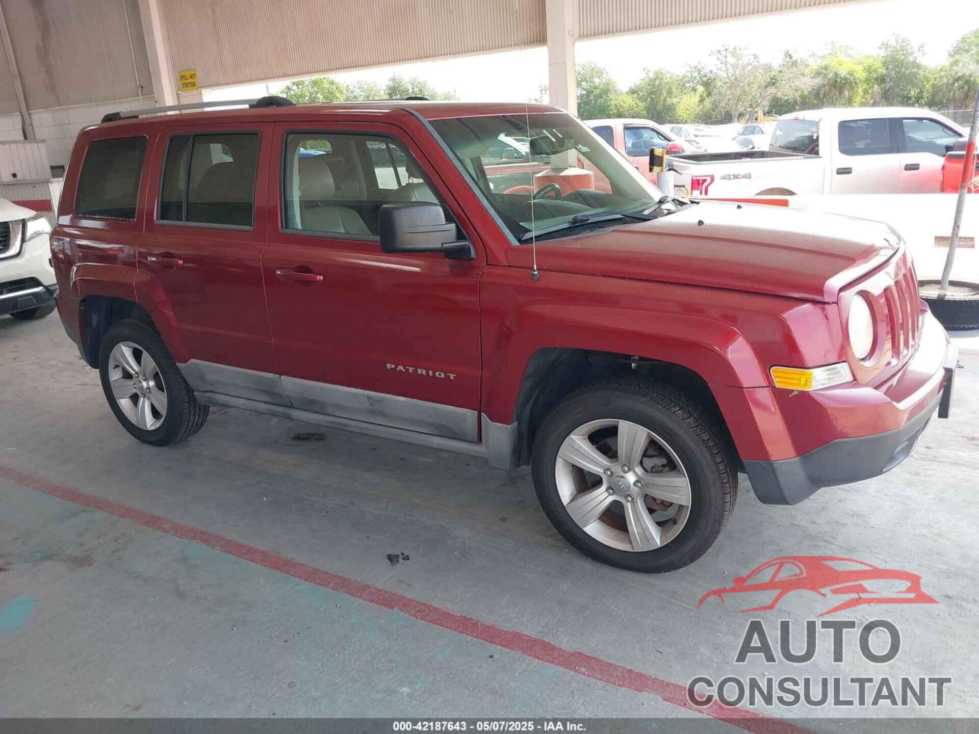 JEEP PATRIOT 2011 - 1J4NF4GB8BD110187