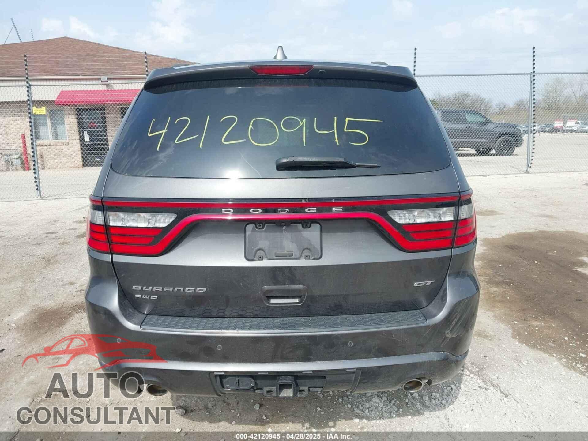 DODGE DURANGO 2017 - 1C4RDJDG2HC630010