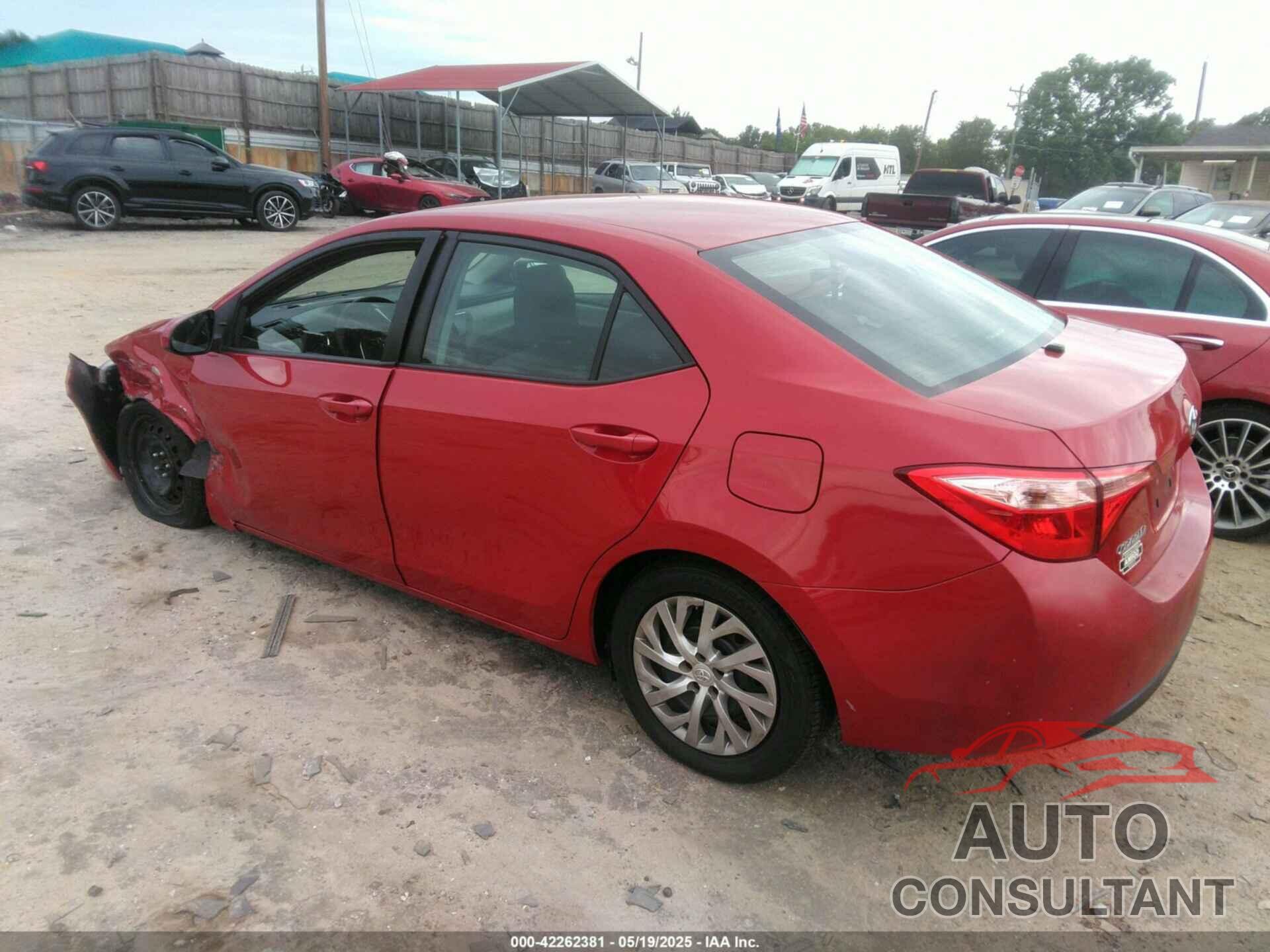 TOYOTA COROLLA 2019 - 2T1BURHE0KC212830
